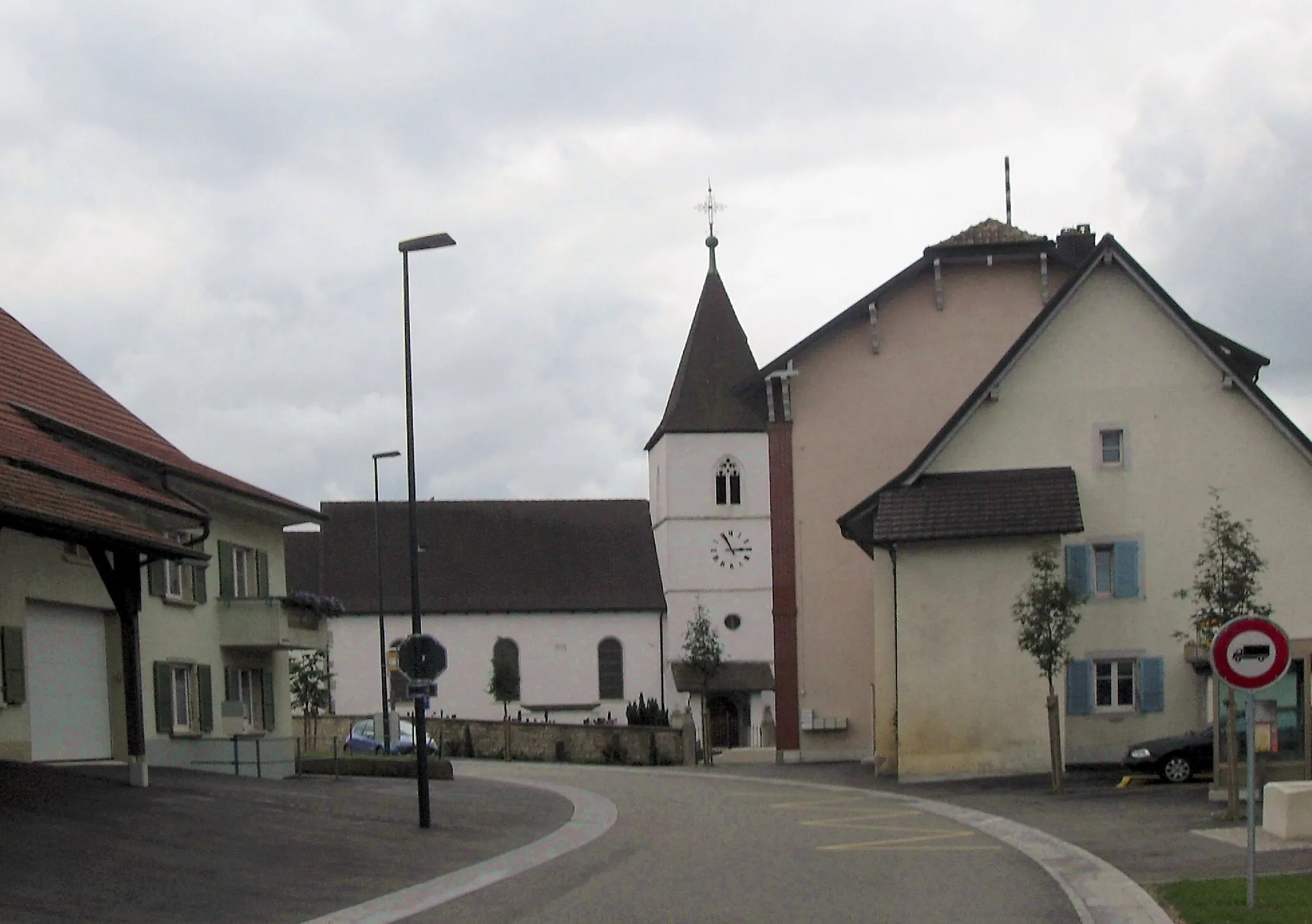 Photo showing: L'église Saint-Armand de Bure, Suisse