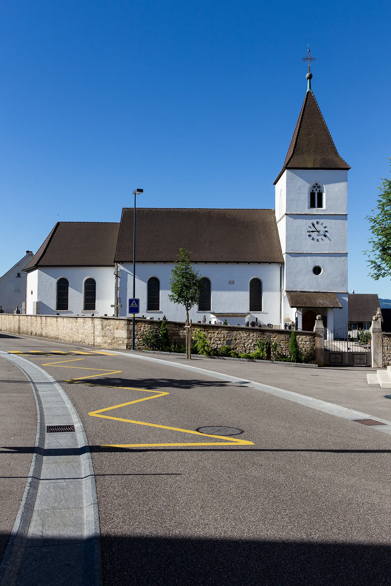 Photo showing: Kirche in Bure (JU)