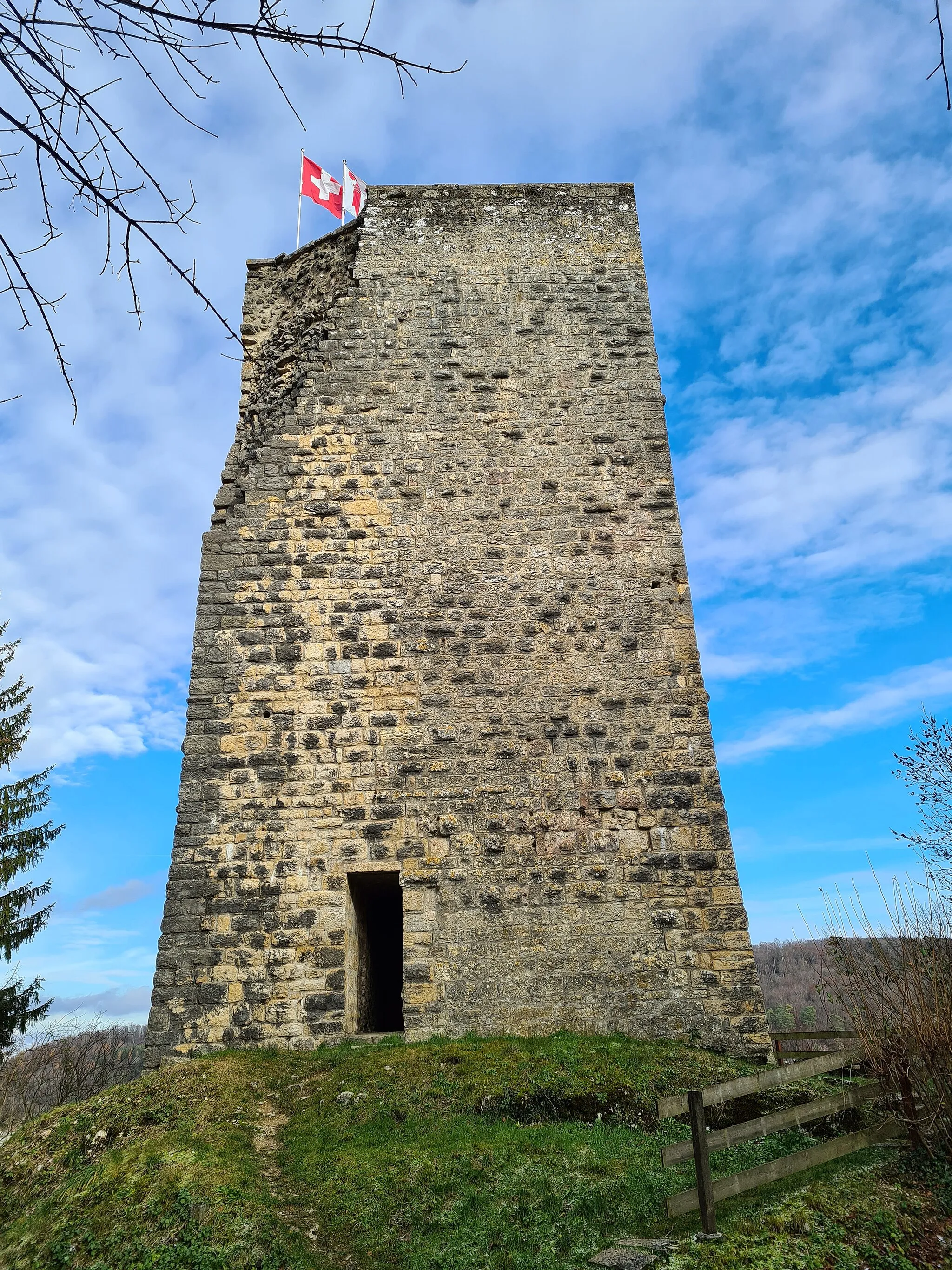 Photo showing: Ruine Milandre