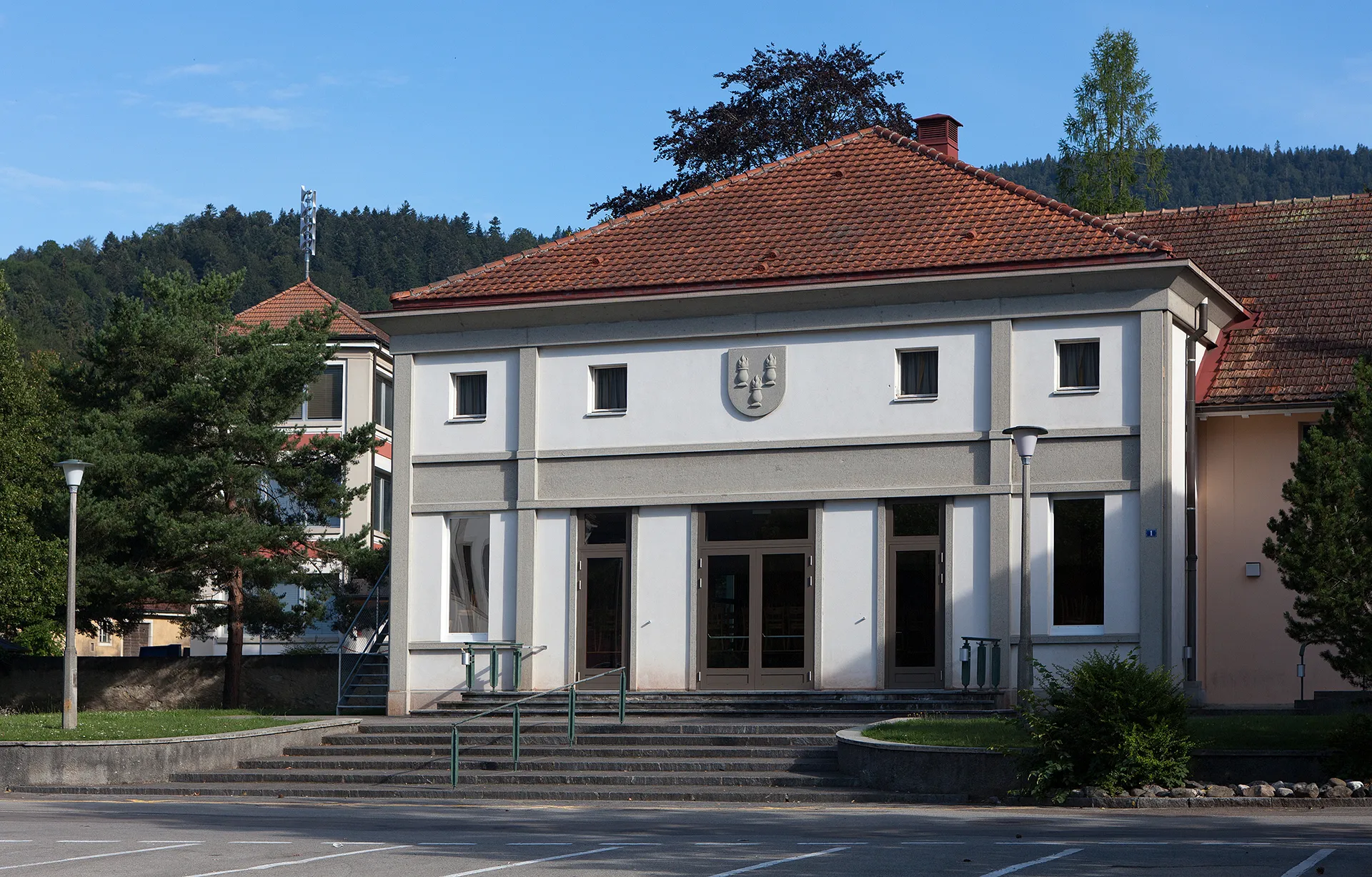 Photo showing: Salle de Spéctacle in Couvet