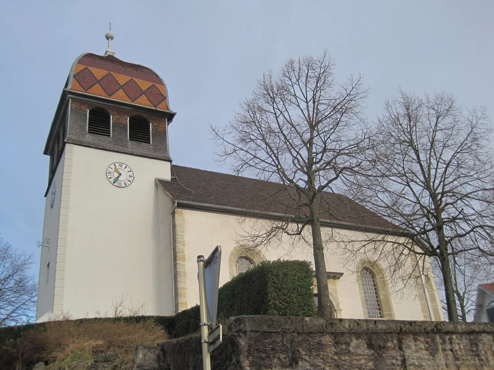 Photo showing: Église d'Étupes