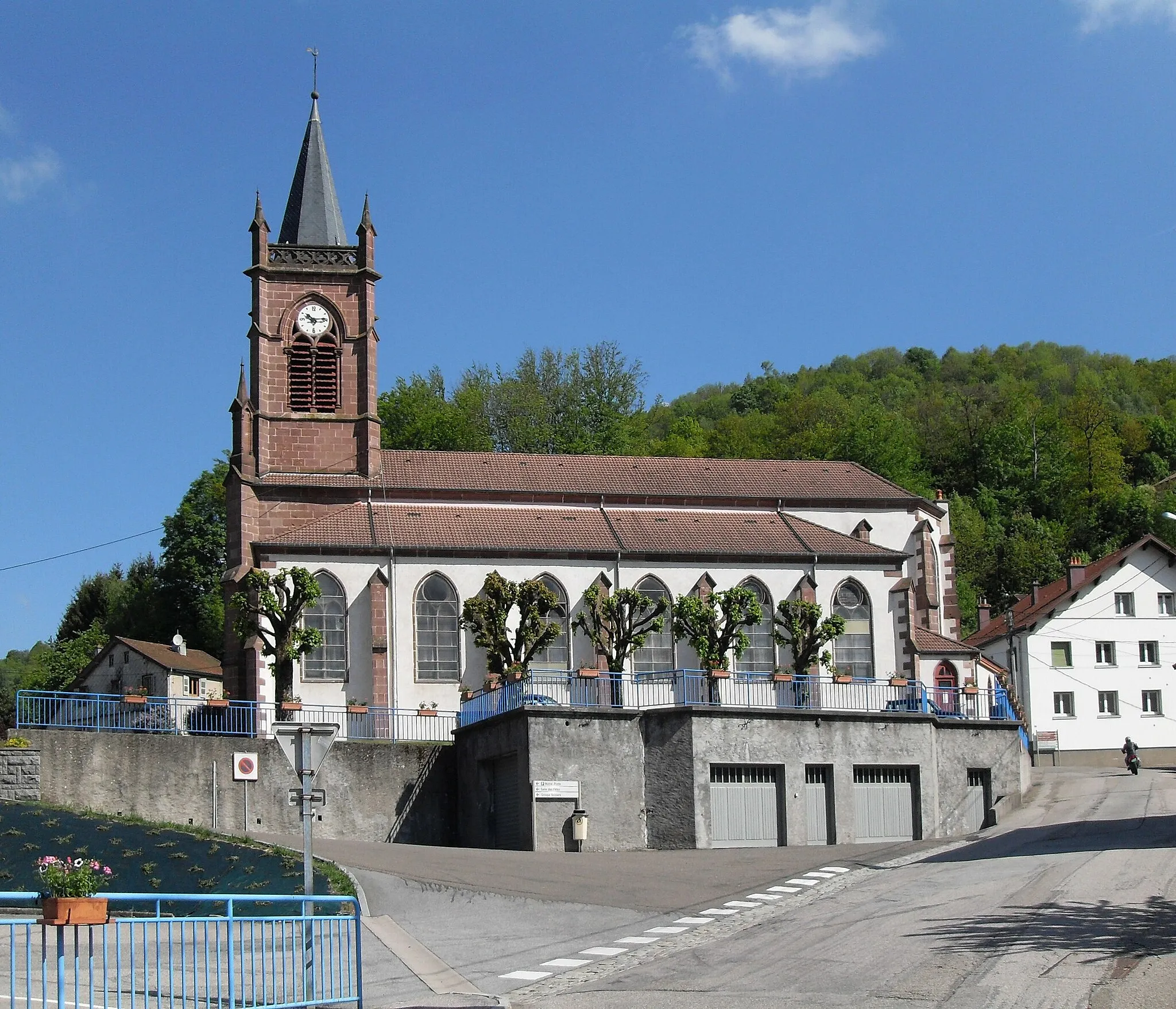 Photo showing: L'église Saint-Brice á Fresse-sur-Moselle
