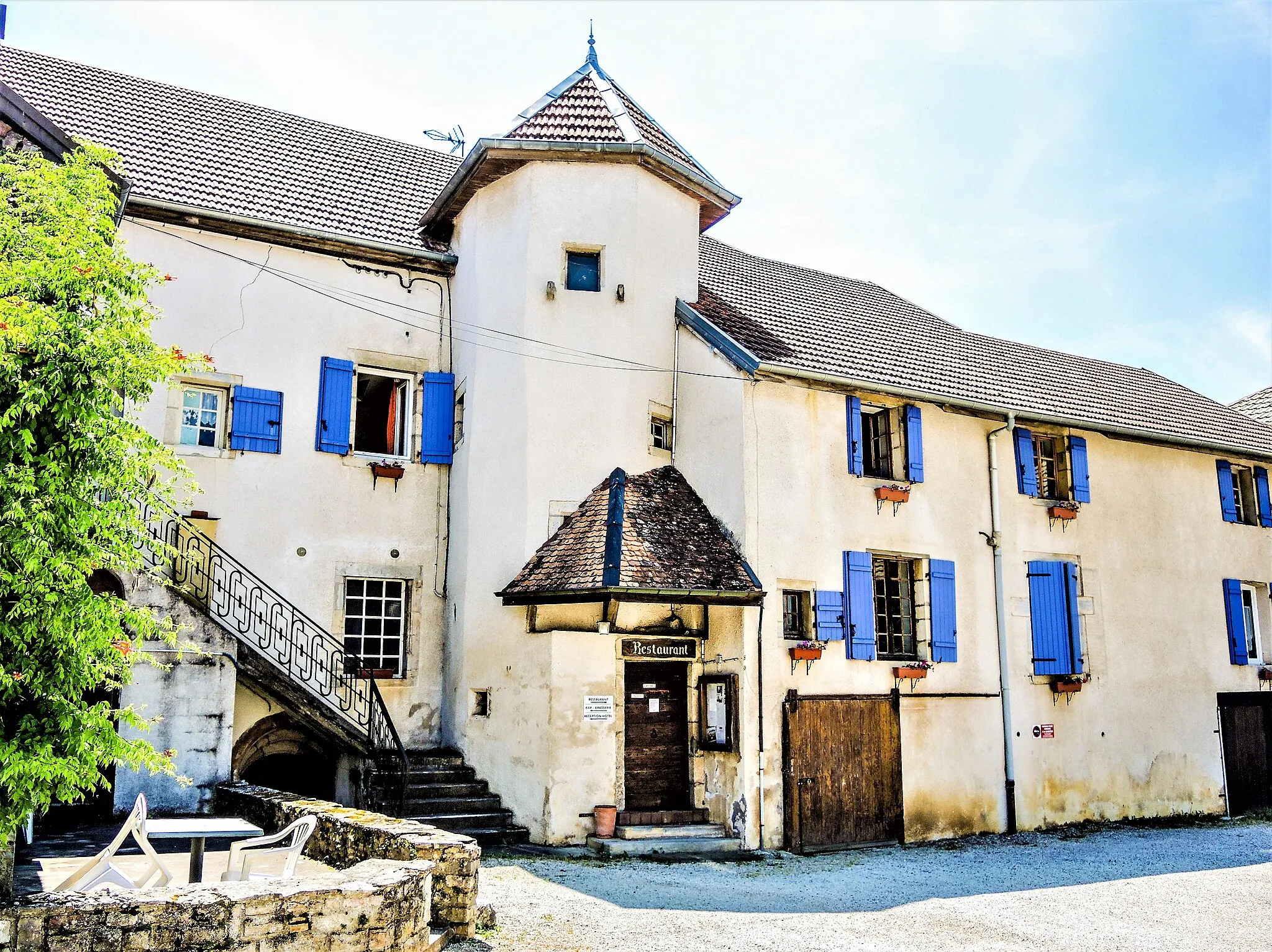 Photo showing: Maison à tourelle