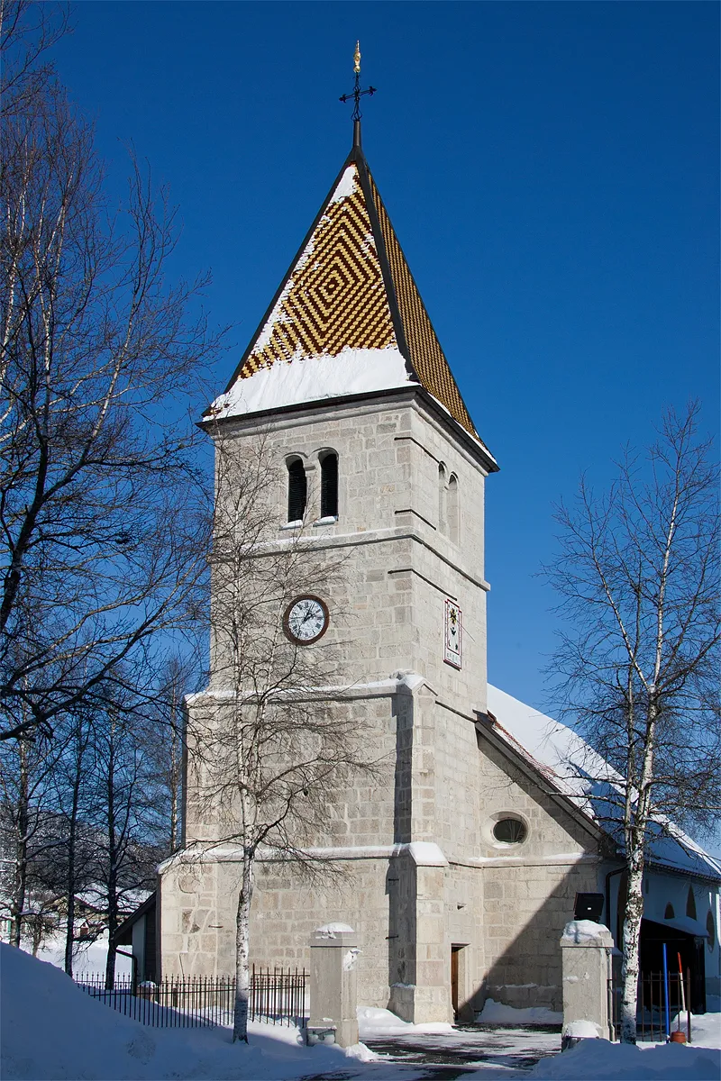 Photo showing: Kirche in La Brévine (NE)