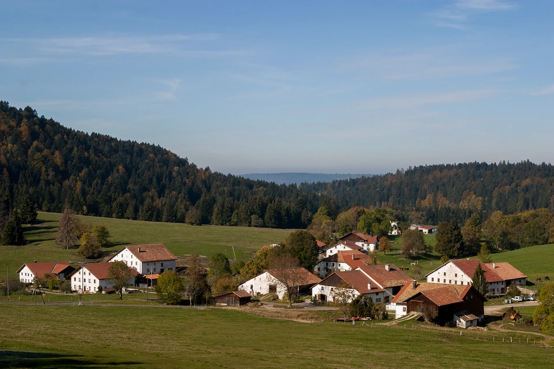 Photo showing: Weiler La Bosse (Gemeinde Le Bémont) JU