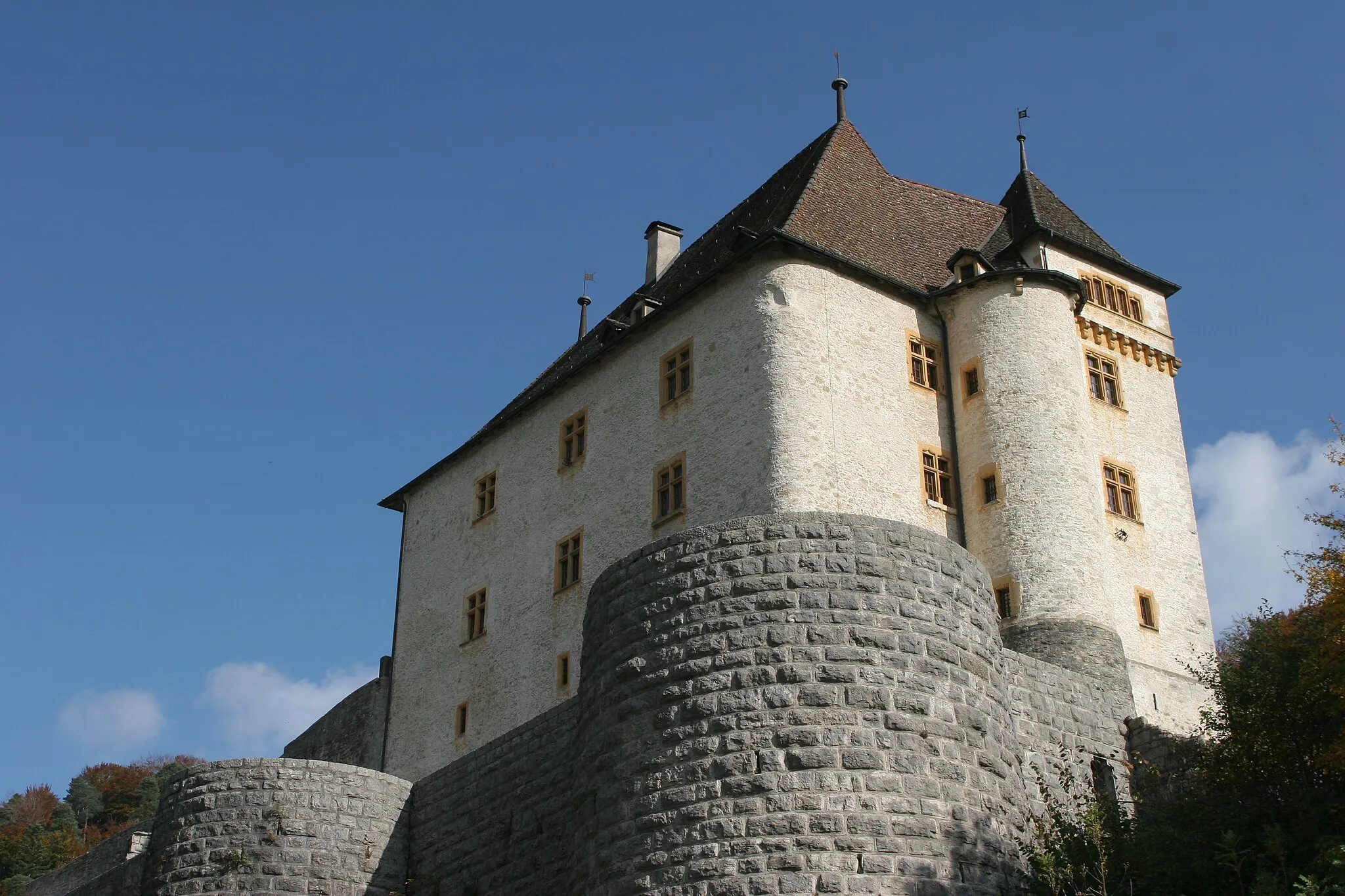 Photo showing: Château de Valangin