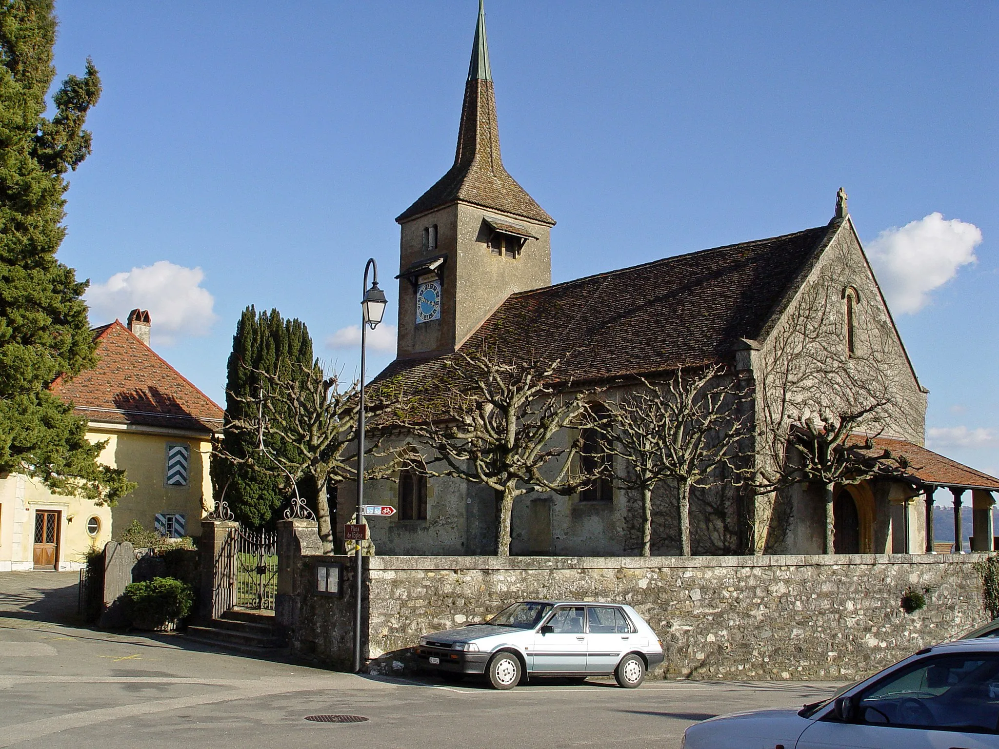 Photo showing: Kirche von Concise (Schweiz)