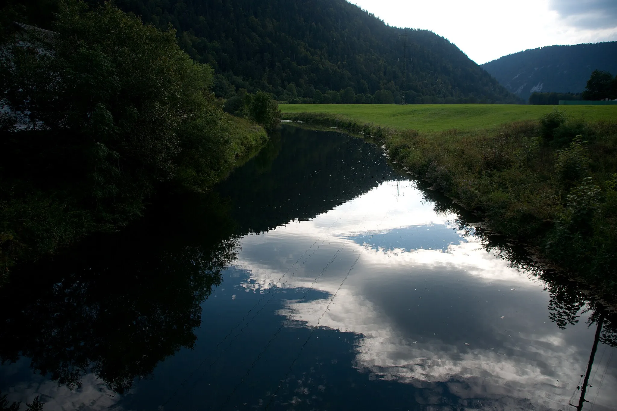 Photo showing: L'Areuse à Noiraigue