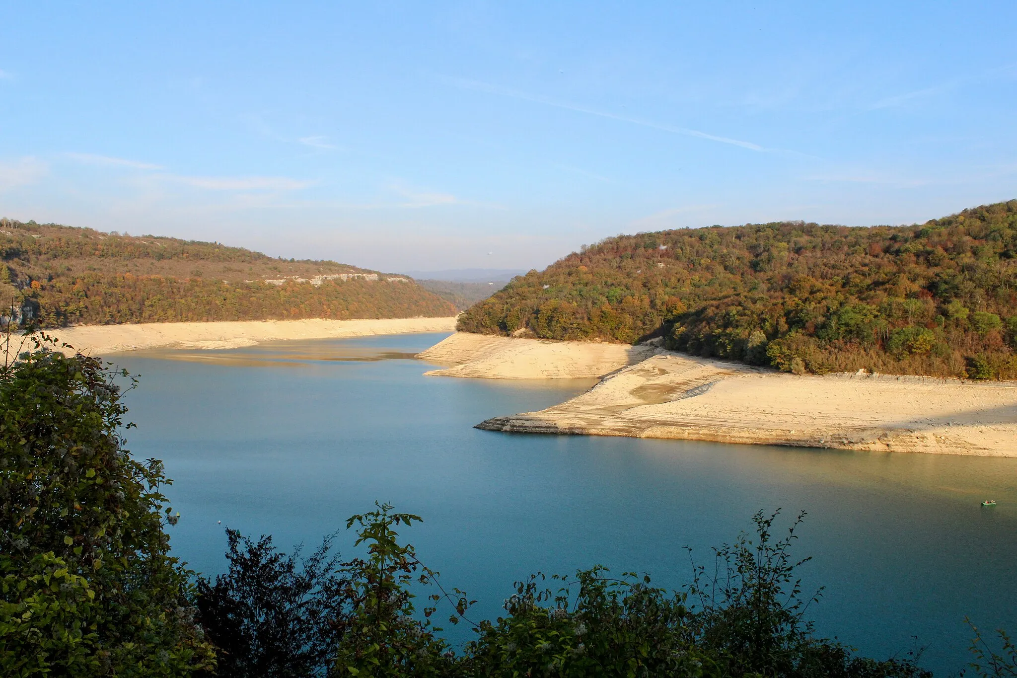 Photo showing: Lac de Vouglans