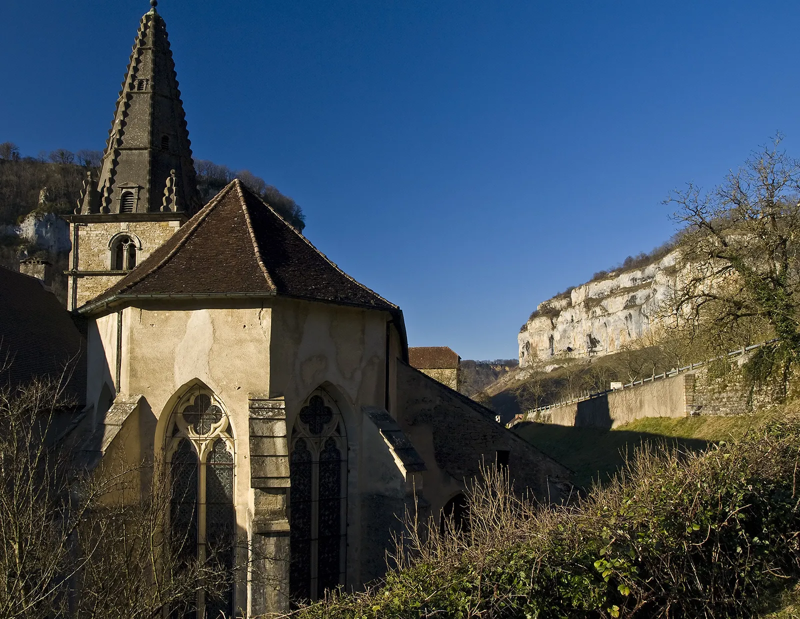 Photo showing: Abbaye de Baume-les-Messieurs.