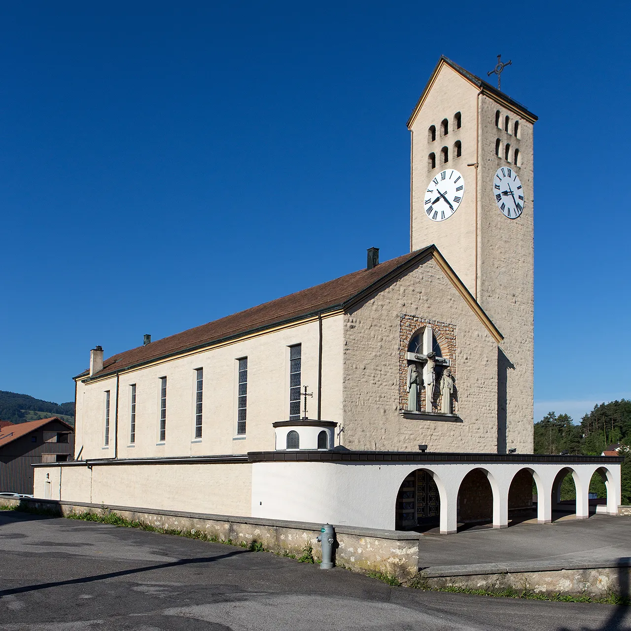 Photo showing: Kirche von Fontenais (JU)