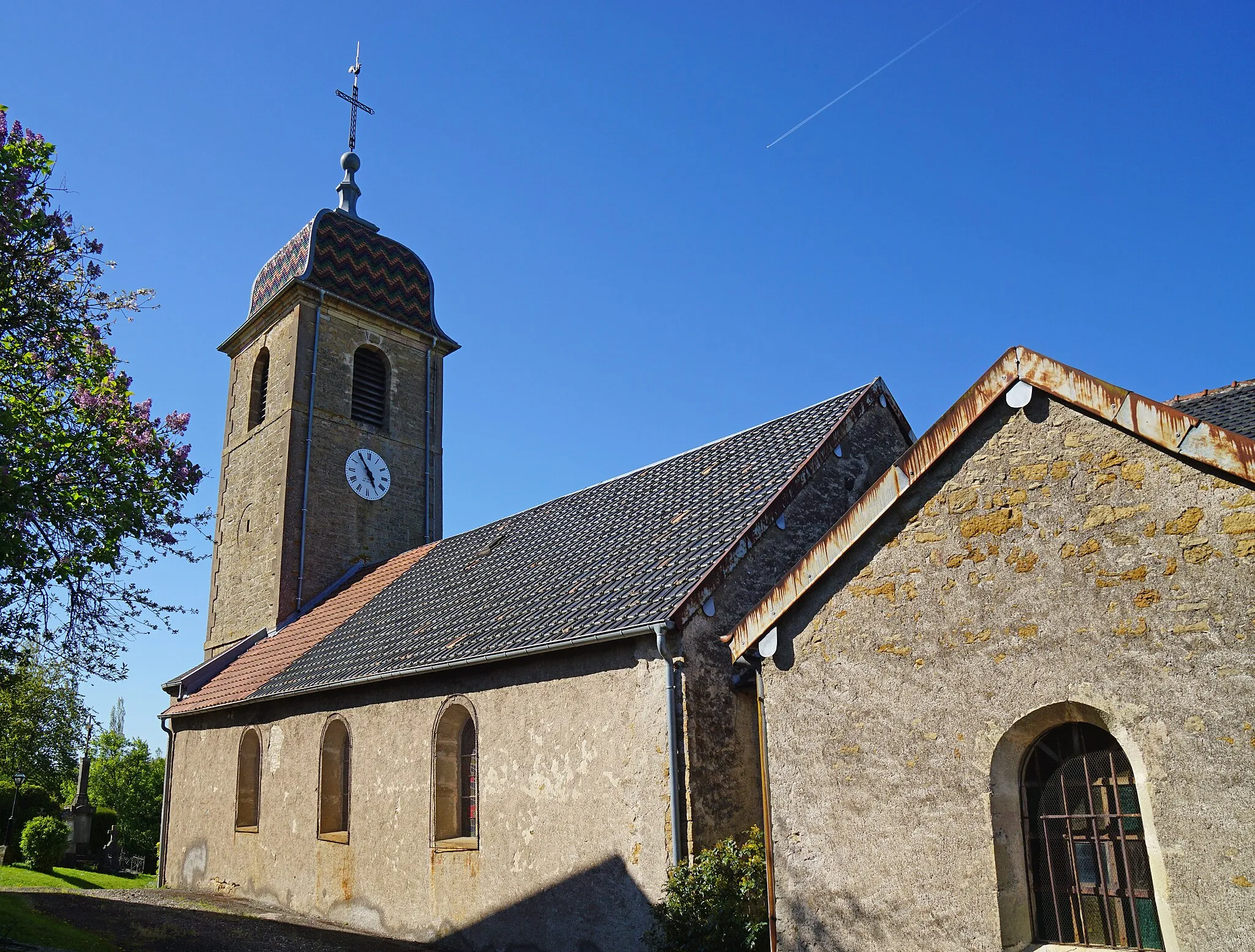 Photo showing: L'église d'Arpenans.