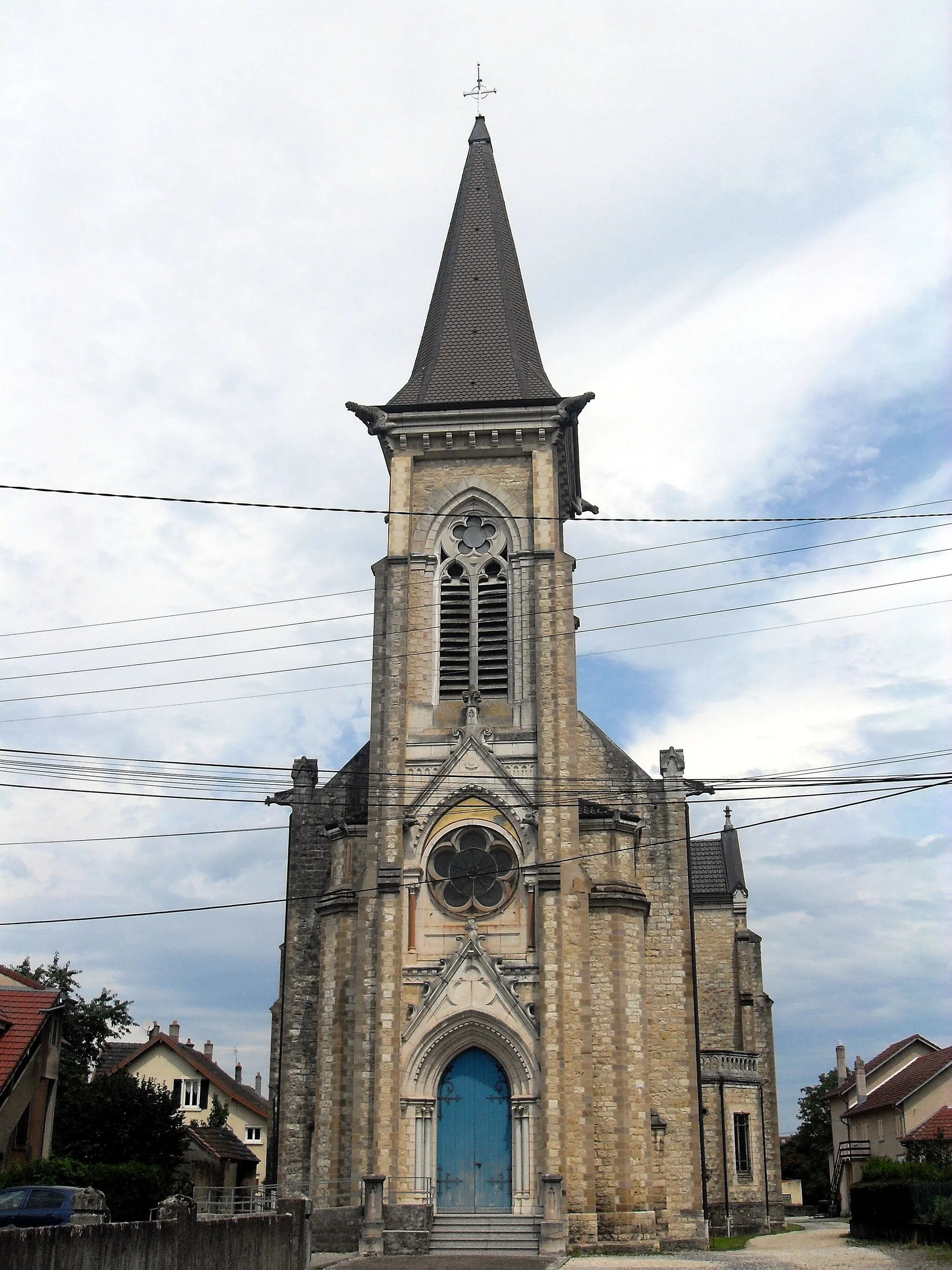 Photo showing: L'église Saint-Michel de Valentigney