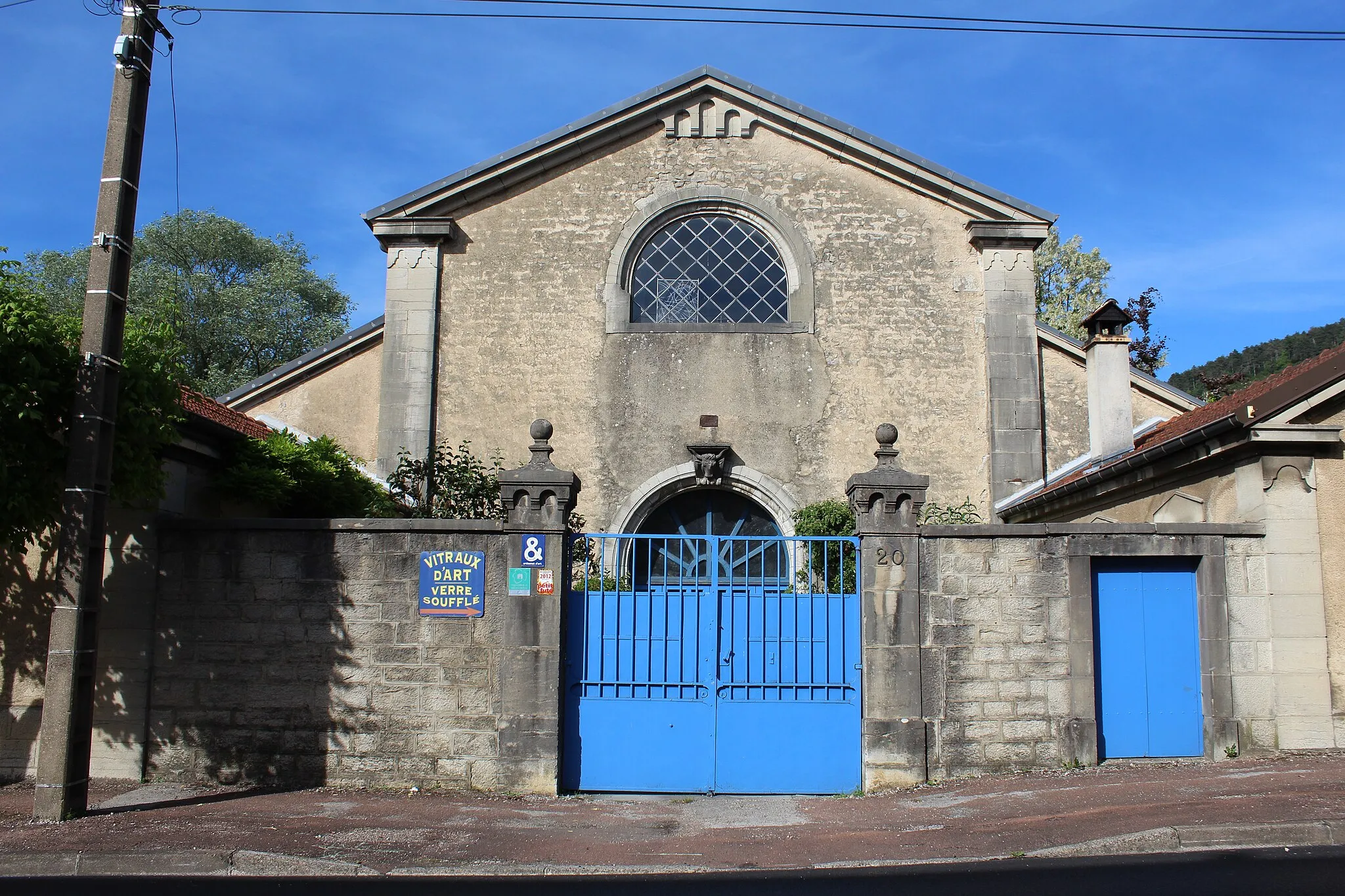 Photo showing: Abattoir municipal de Poligny, Jura.
