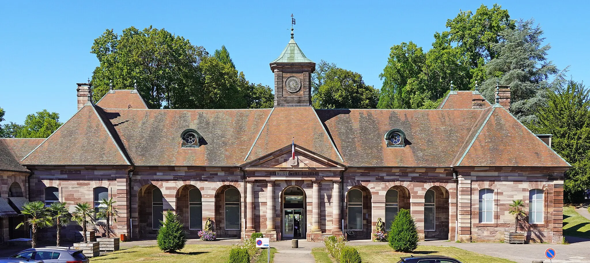 Photo showing: Les thermes de Luxeuil-les-Bains.