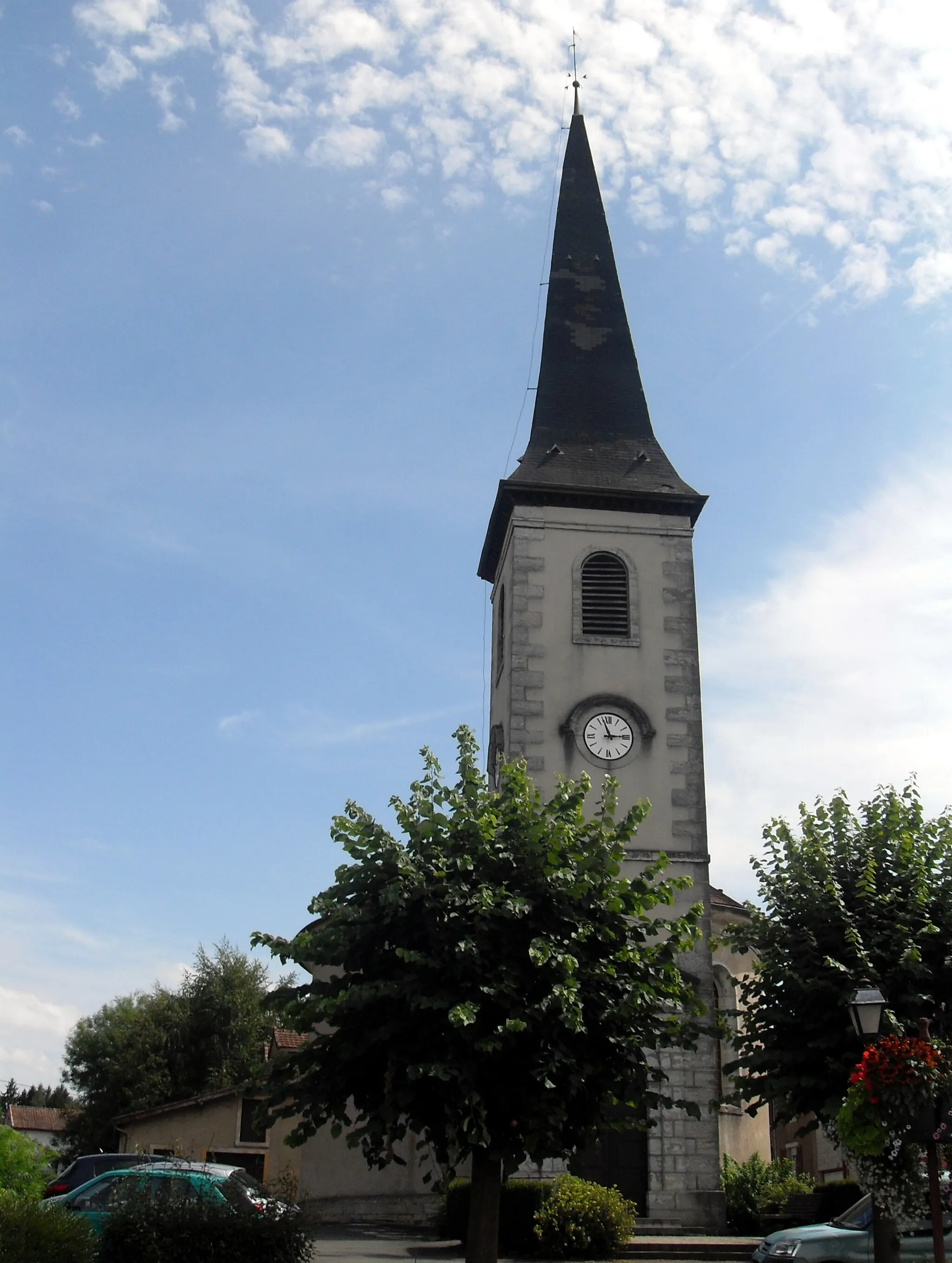Photo showing: L'église évangélique luthérienne de Voujeaucourt