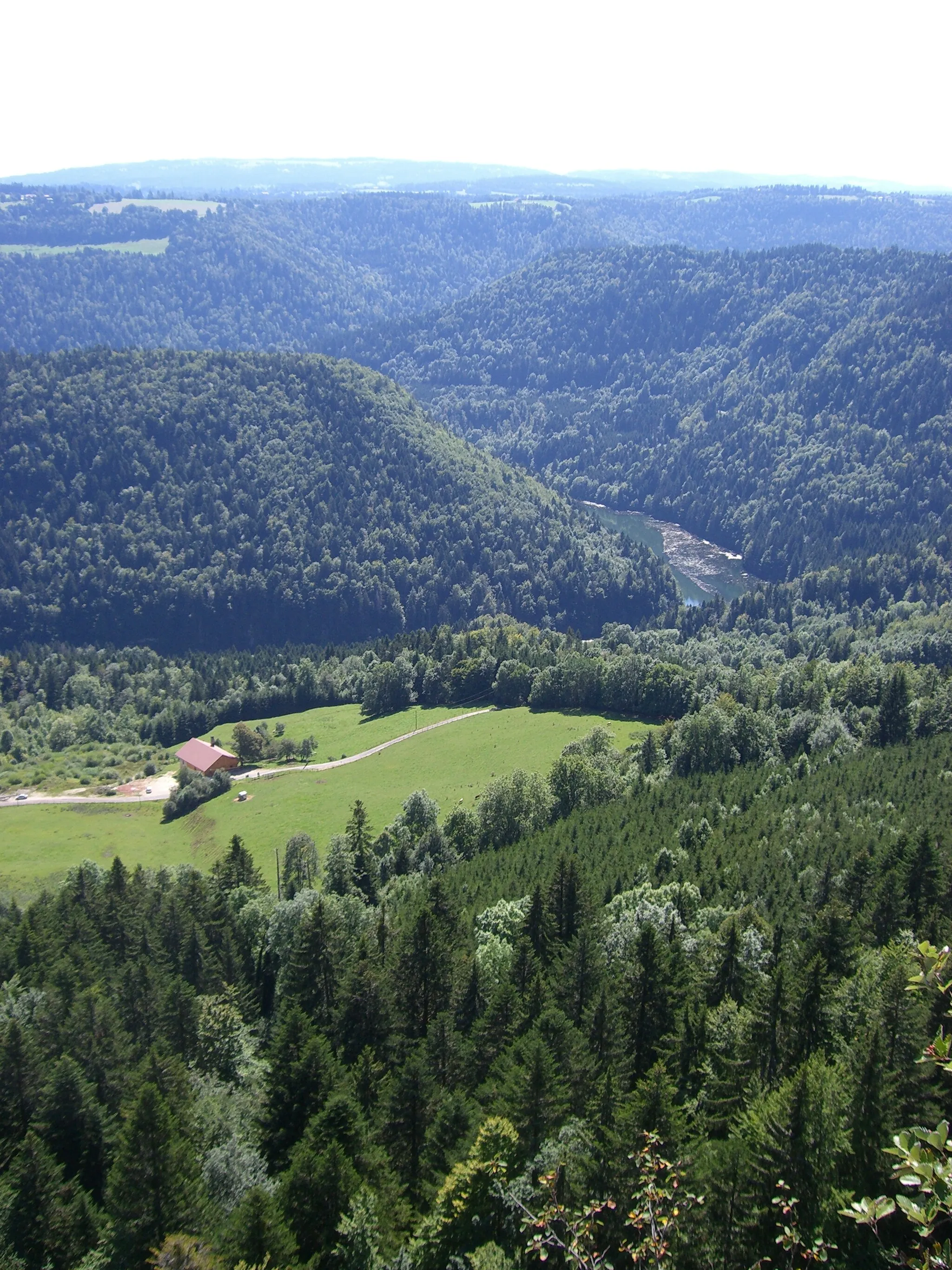 Photo showing: CHARQUEMONT - Lookout Point La Cendrée