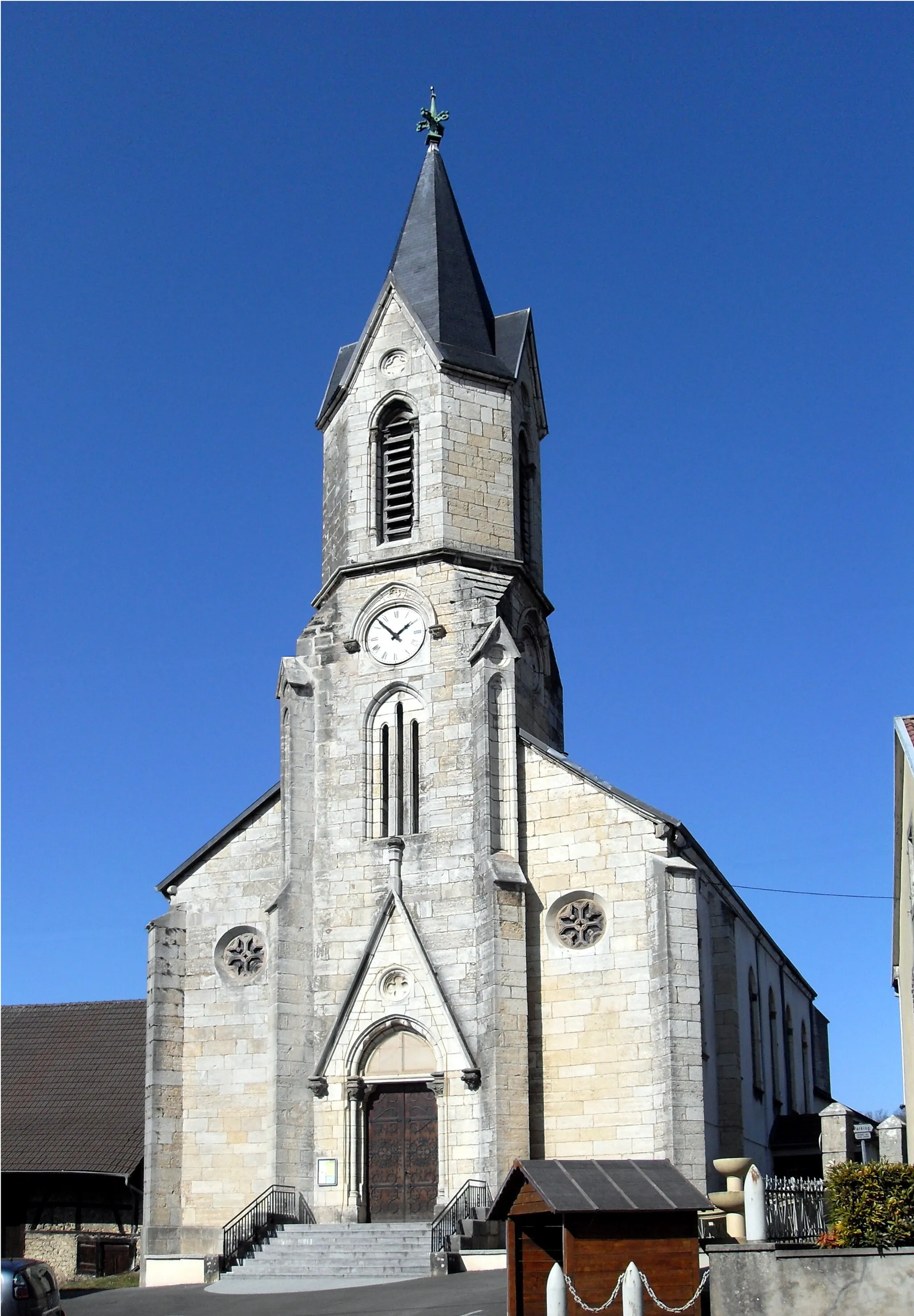 Photo showing: L'église Saint-Valère à Fêche-l'Église