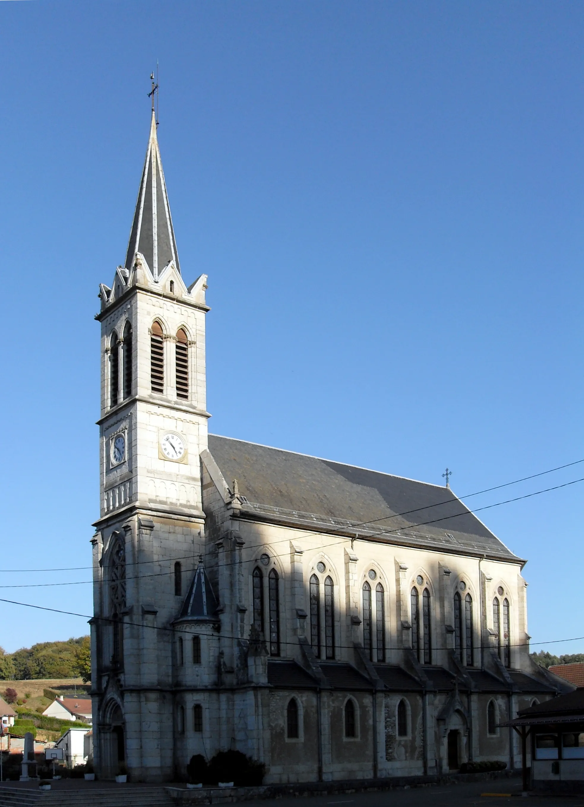 Photo showing: L'église de la Présentation-de-la-Vierge à Florimont, côté ouest