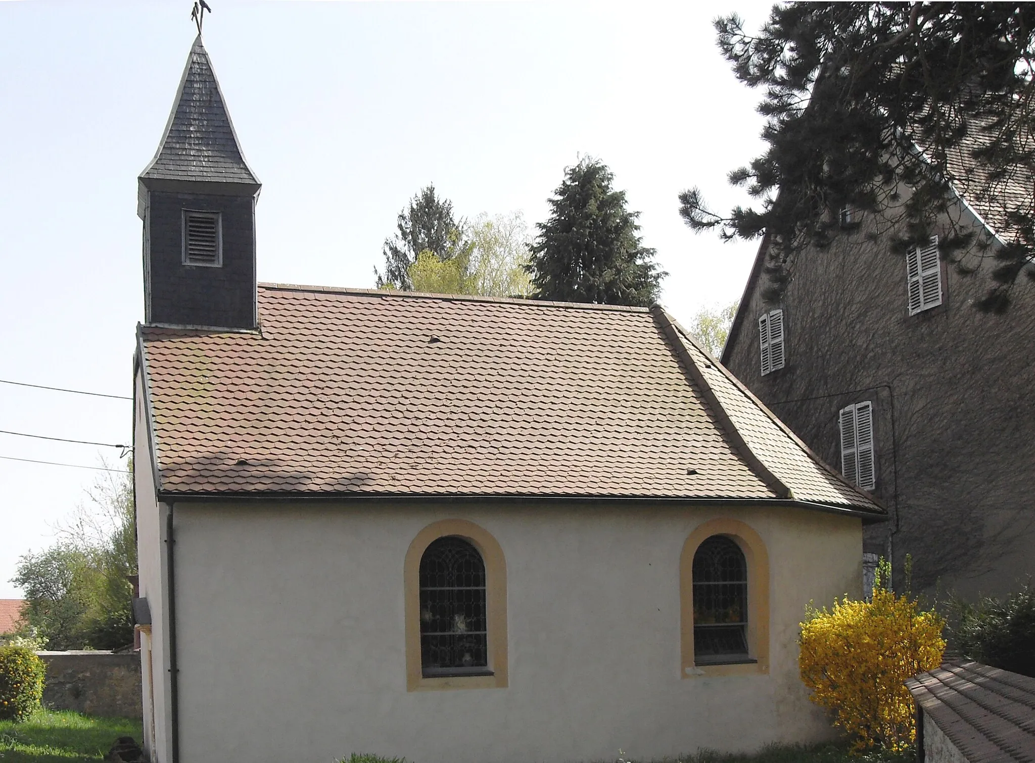 Photo showing: La chapelle Sainte Anne à Foussemagne