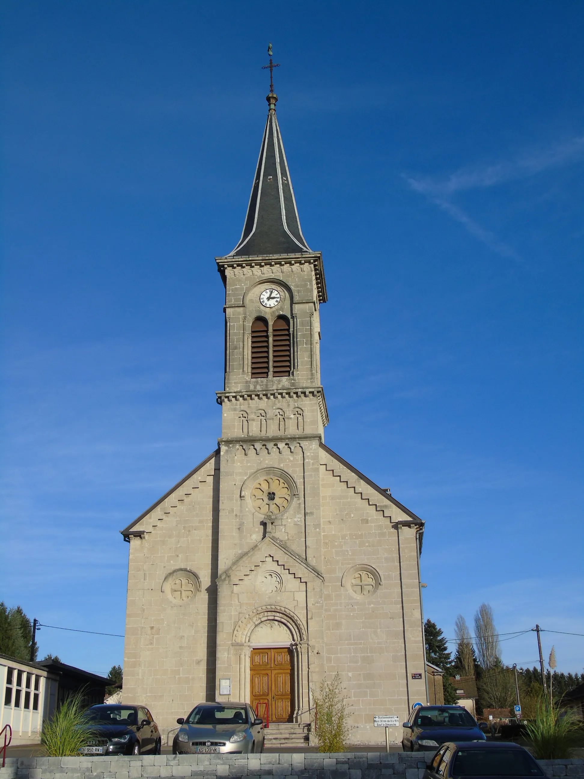 Photo showing: Eglise de Joncherey, Territoire de Belfort, France