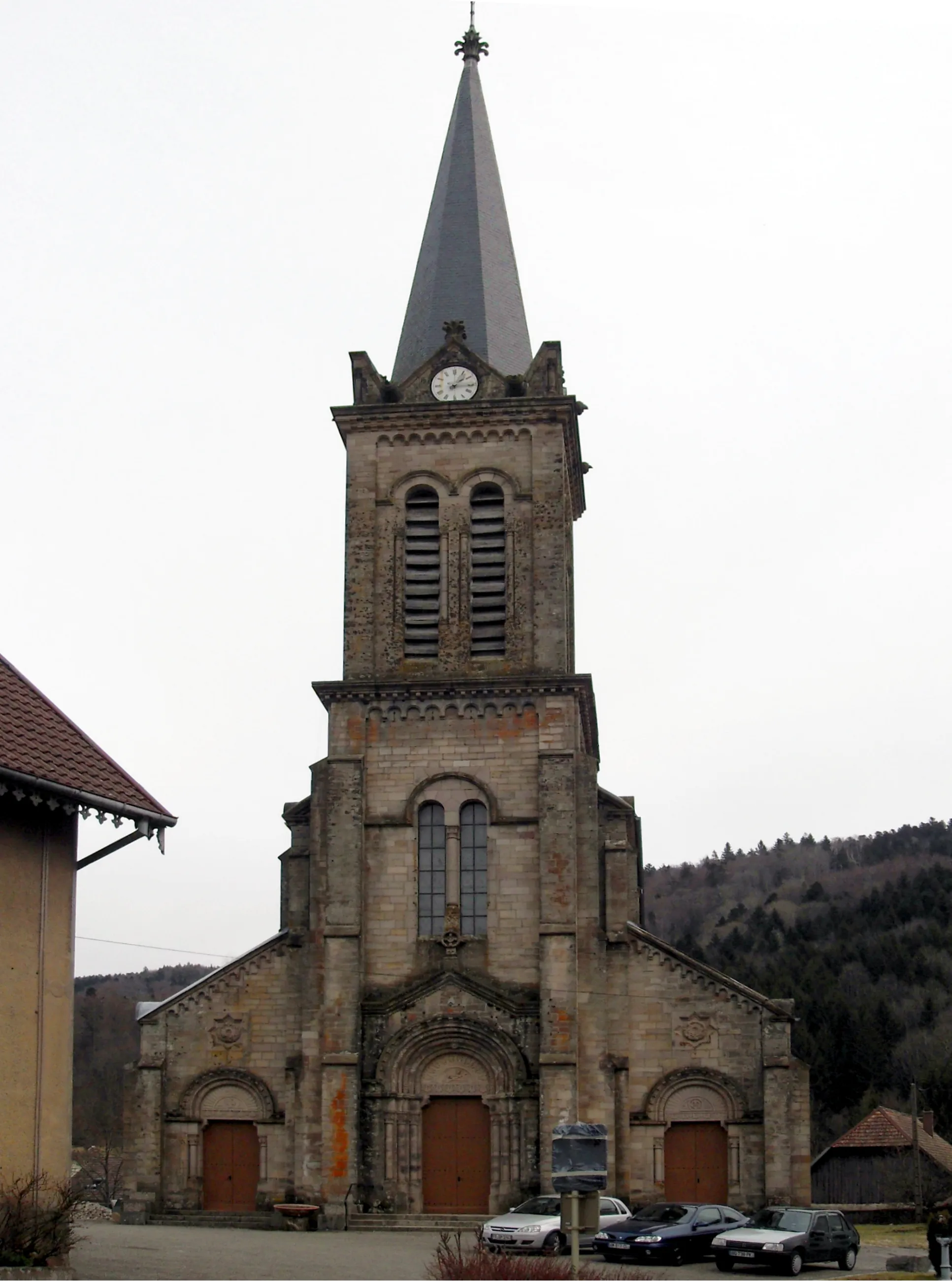 Photo showing: L'église de la Nativité-de-Notre-Dame à Lepuix