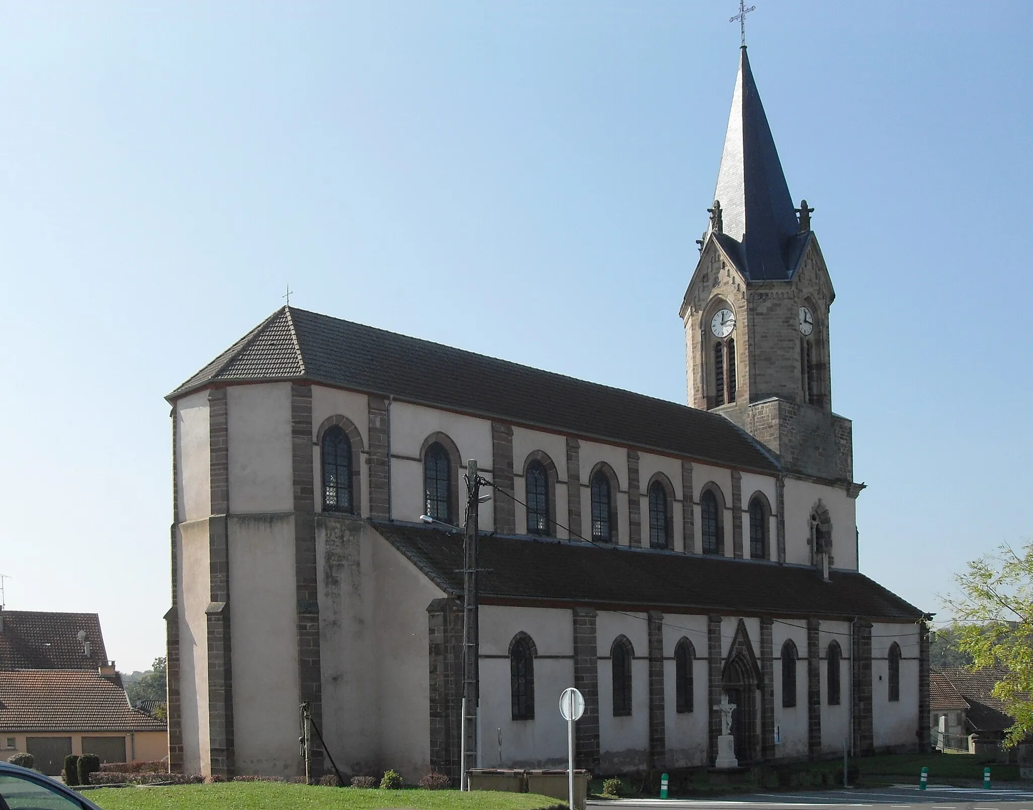 Photo showing: L'église Saint-Thiébaud à Vézelois