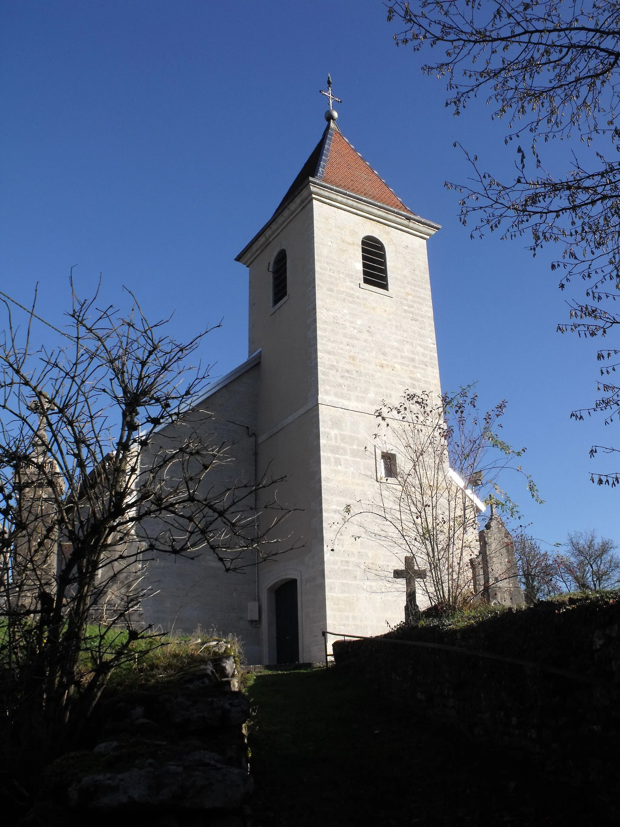 Photo showing: Eglise d'Accolans, Doubs, France