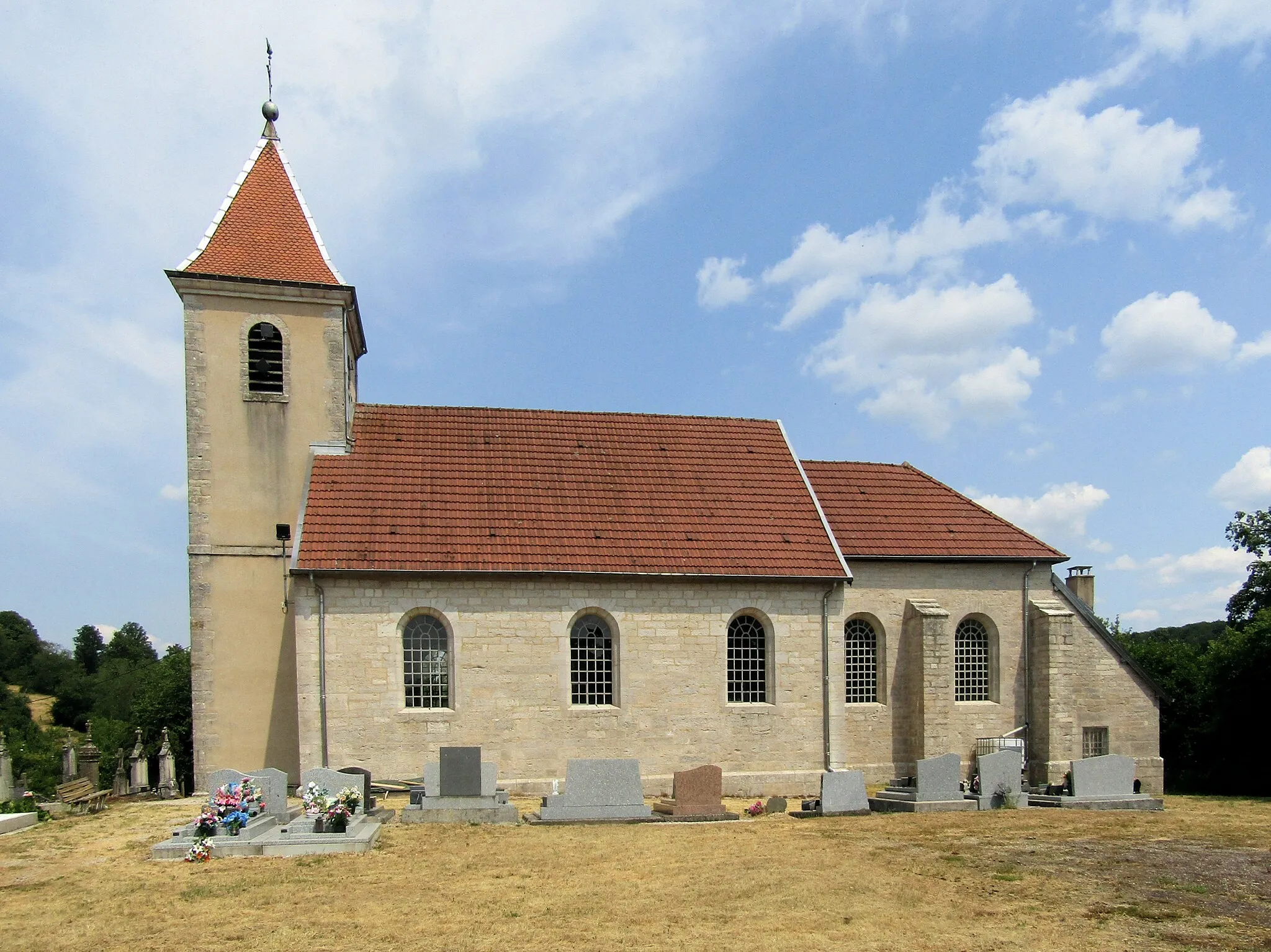 Photo showing: L'église Saint-Nicolas d'Accolans