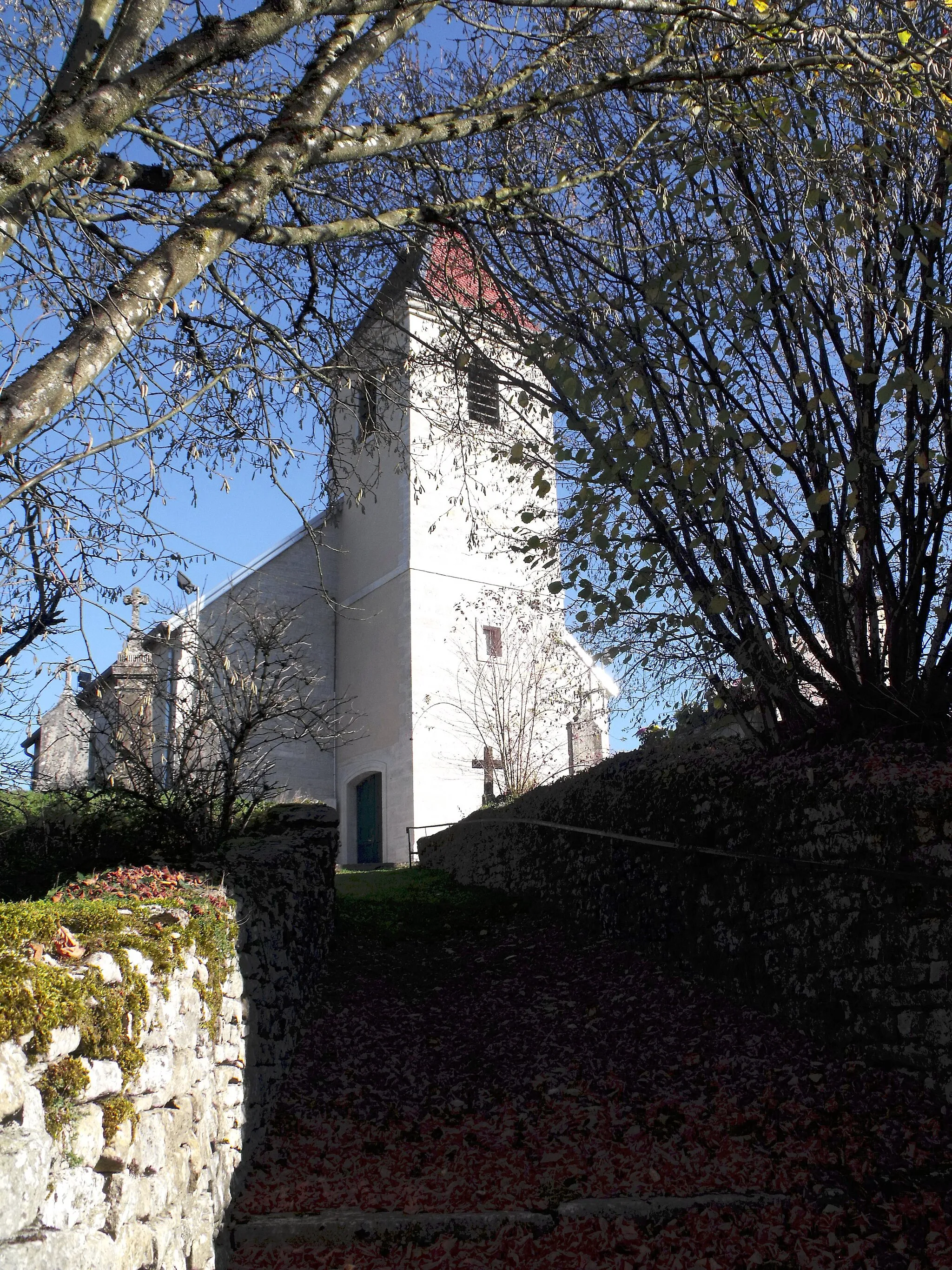 Photo showing: Eglise d'Accolans, Doubs, France