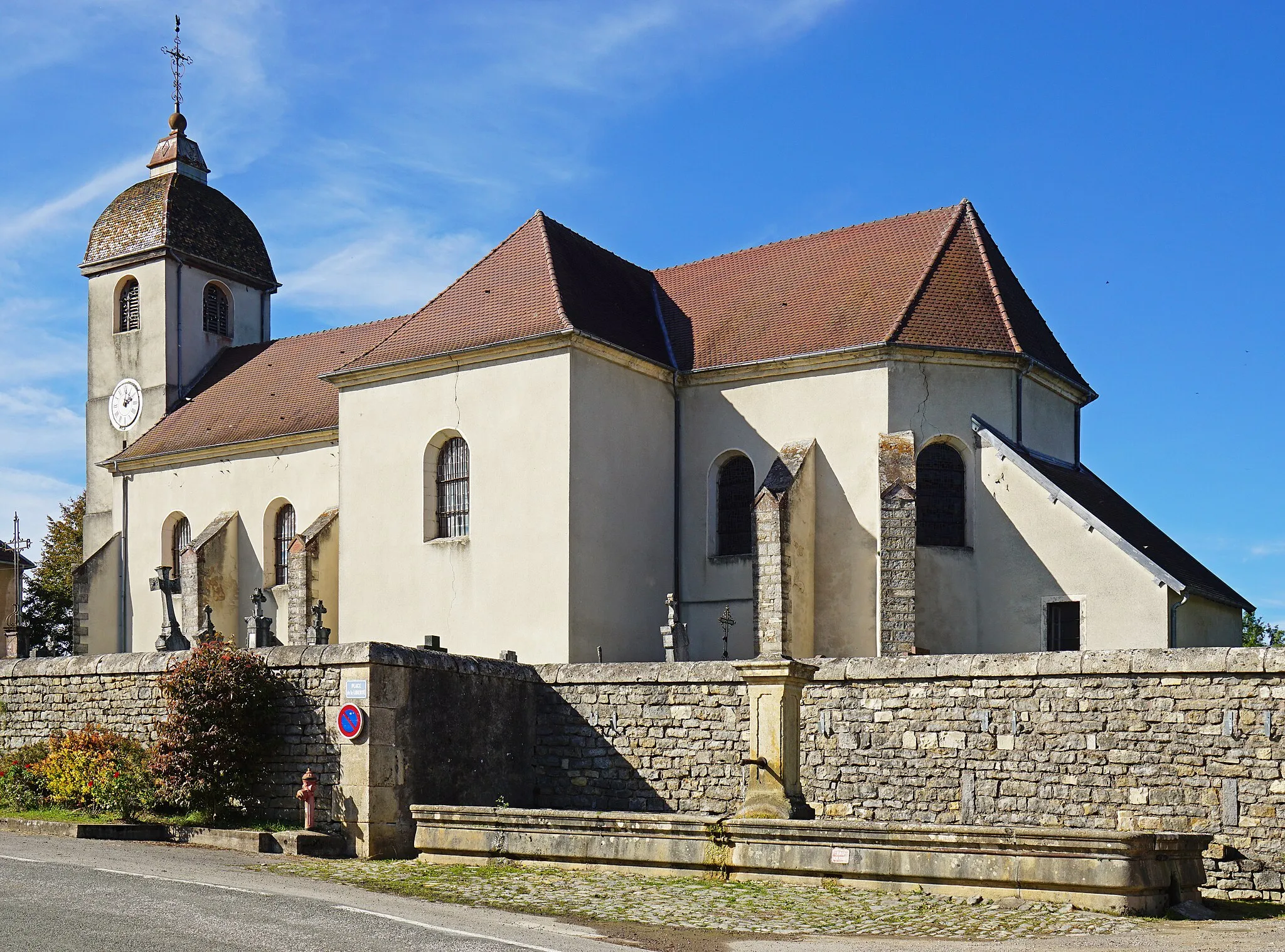 Photo showing: L'église d'Abbenans.