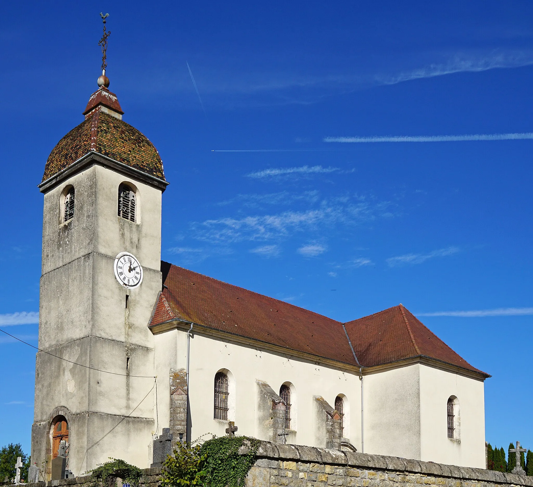 Photo showing: L'église d'Abbenans.