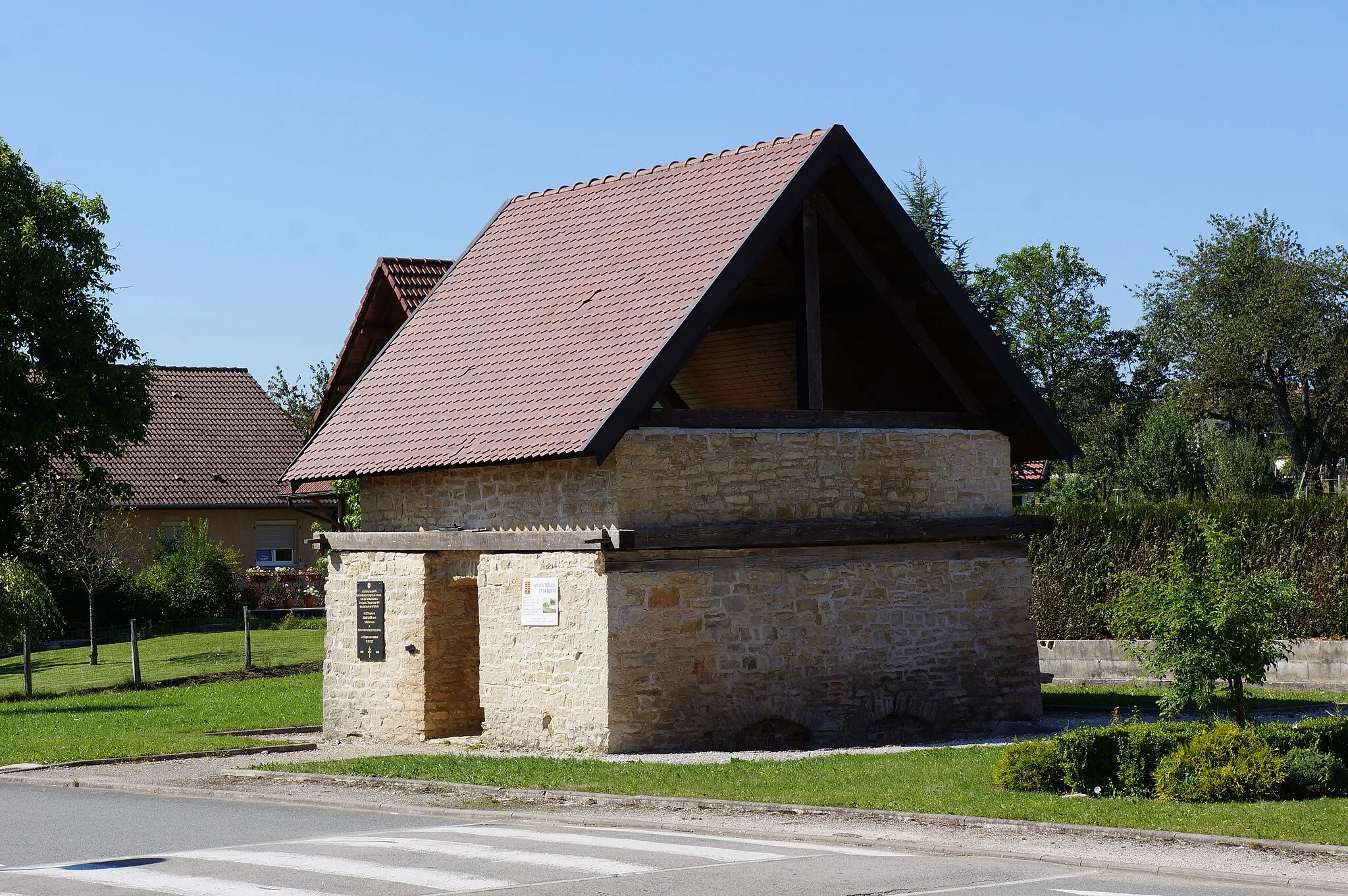 Photo showing: Le four à brique d'Abbevillers (Doubs, France).