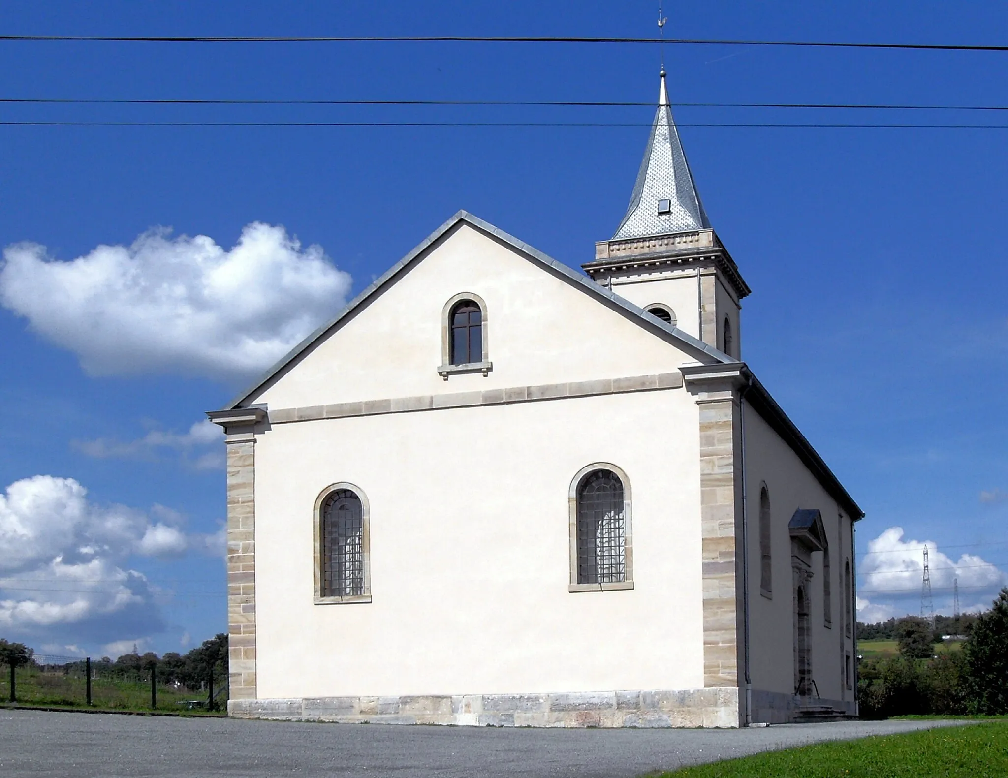 Photo showing: L'église luthérienne d'Allondans