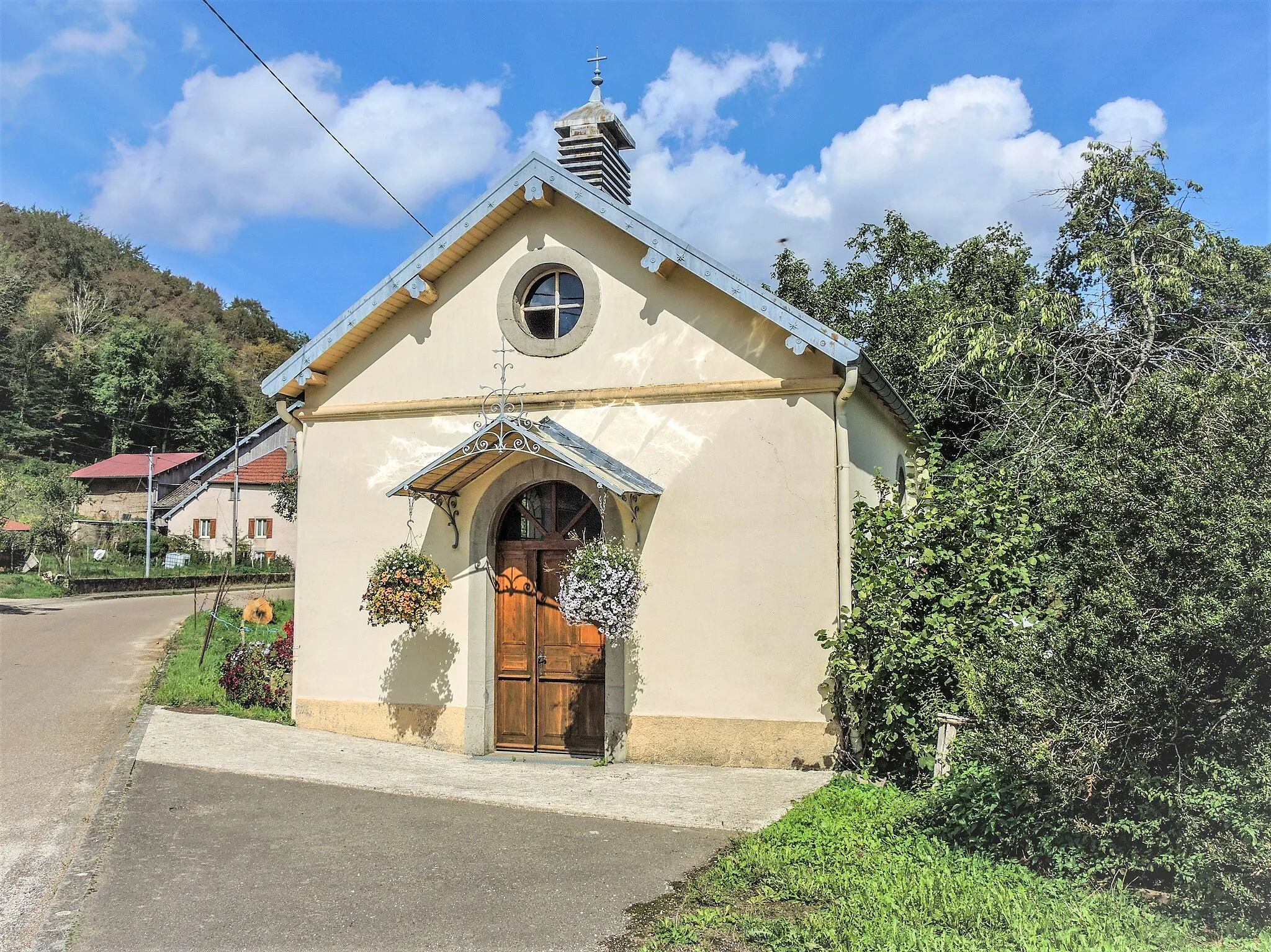 Photo showing: Chapelle du village de Tournedoz. Anteuil. Doubs