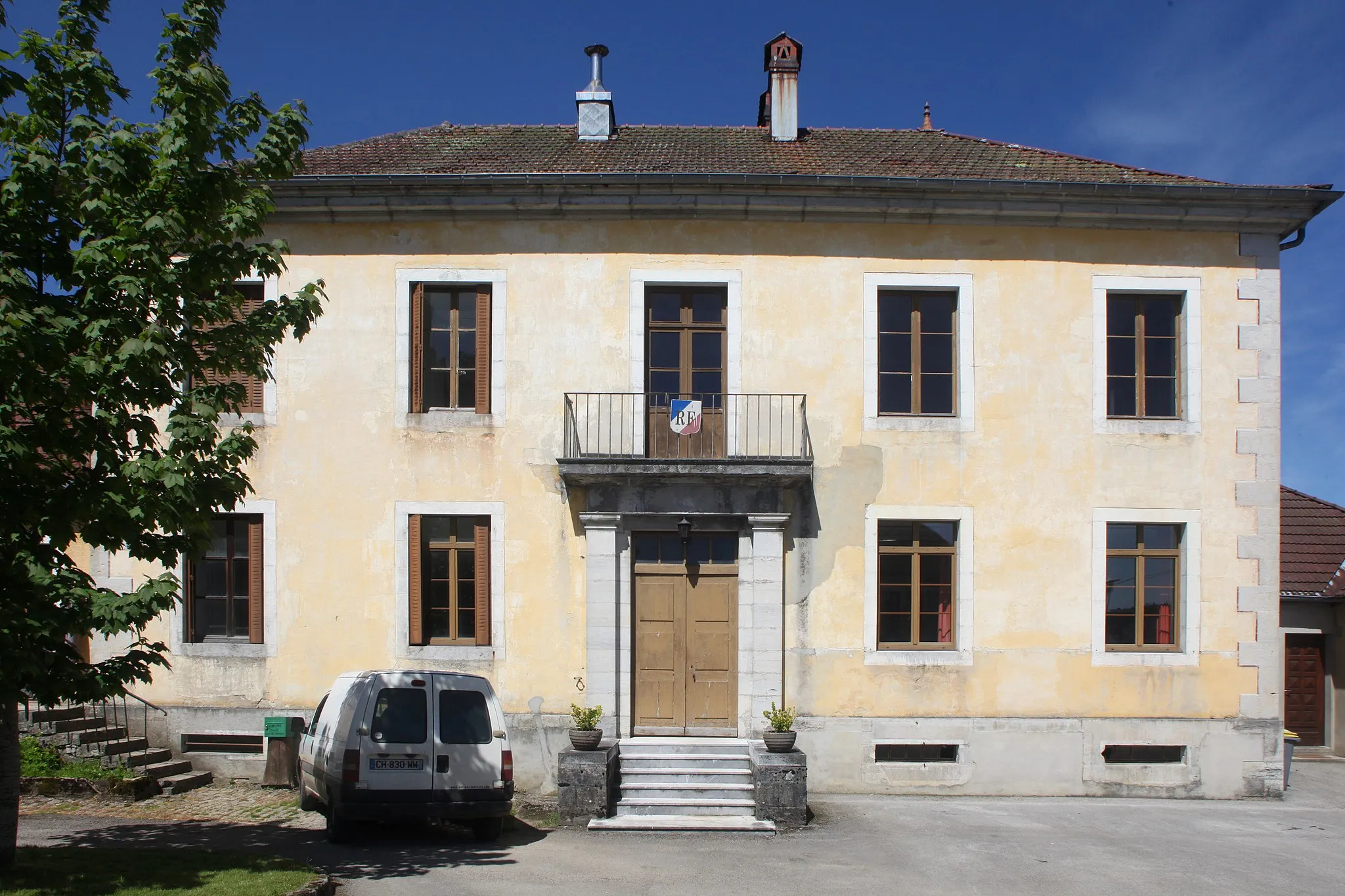 Photo showing: Mairie d'Arc-sous-Montenot (Doubs).