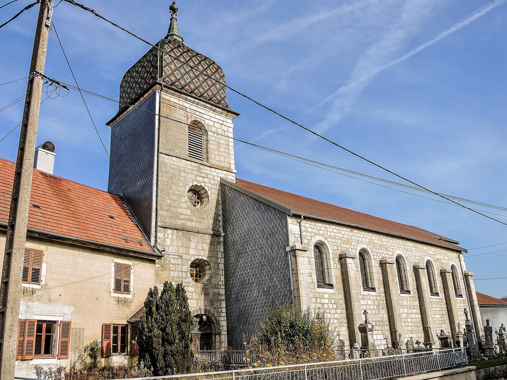 Photo showing: Eglise de l'Assomption. Arçon. Doubs