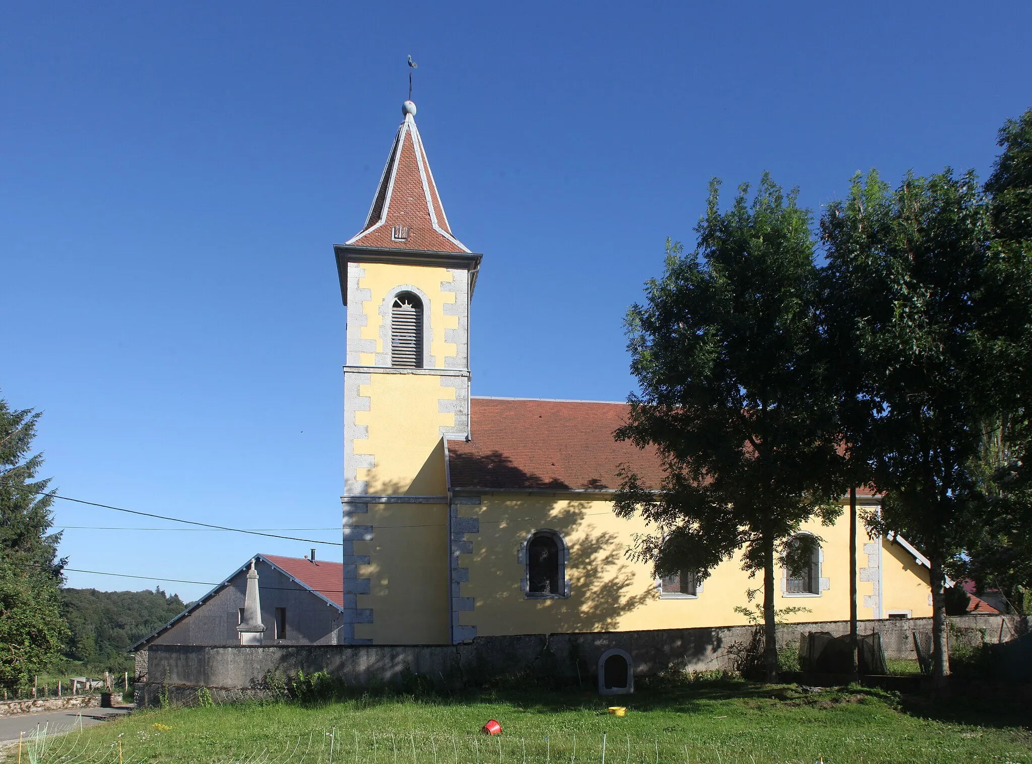 Photo showing: Église de Belmont (Doubs).