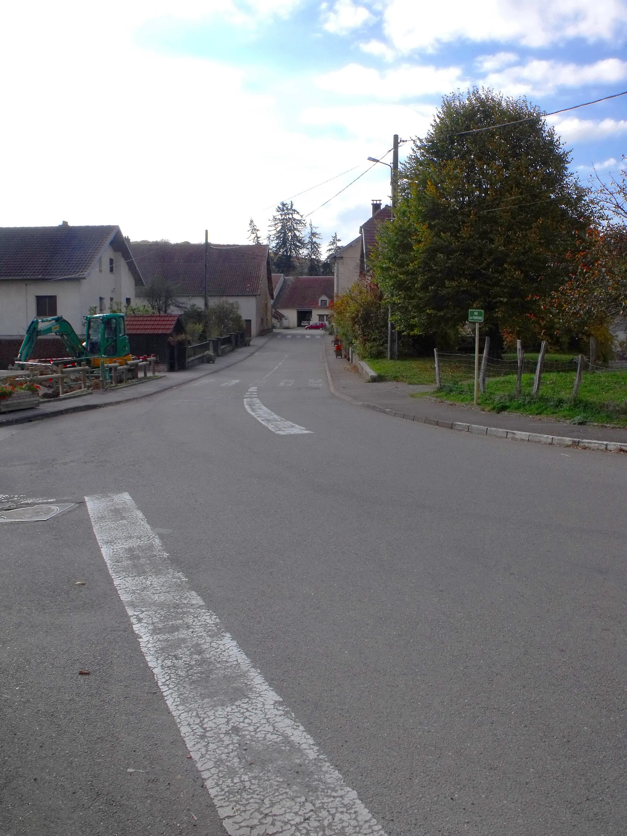 Photo showing: Rue à Breconchaux, Doubs, France