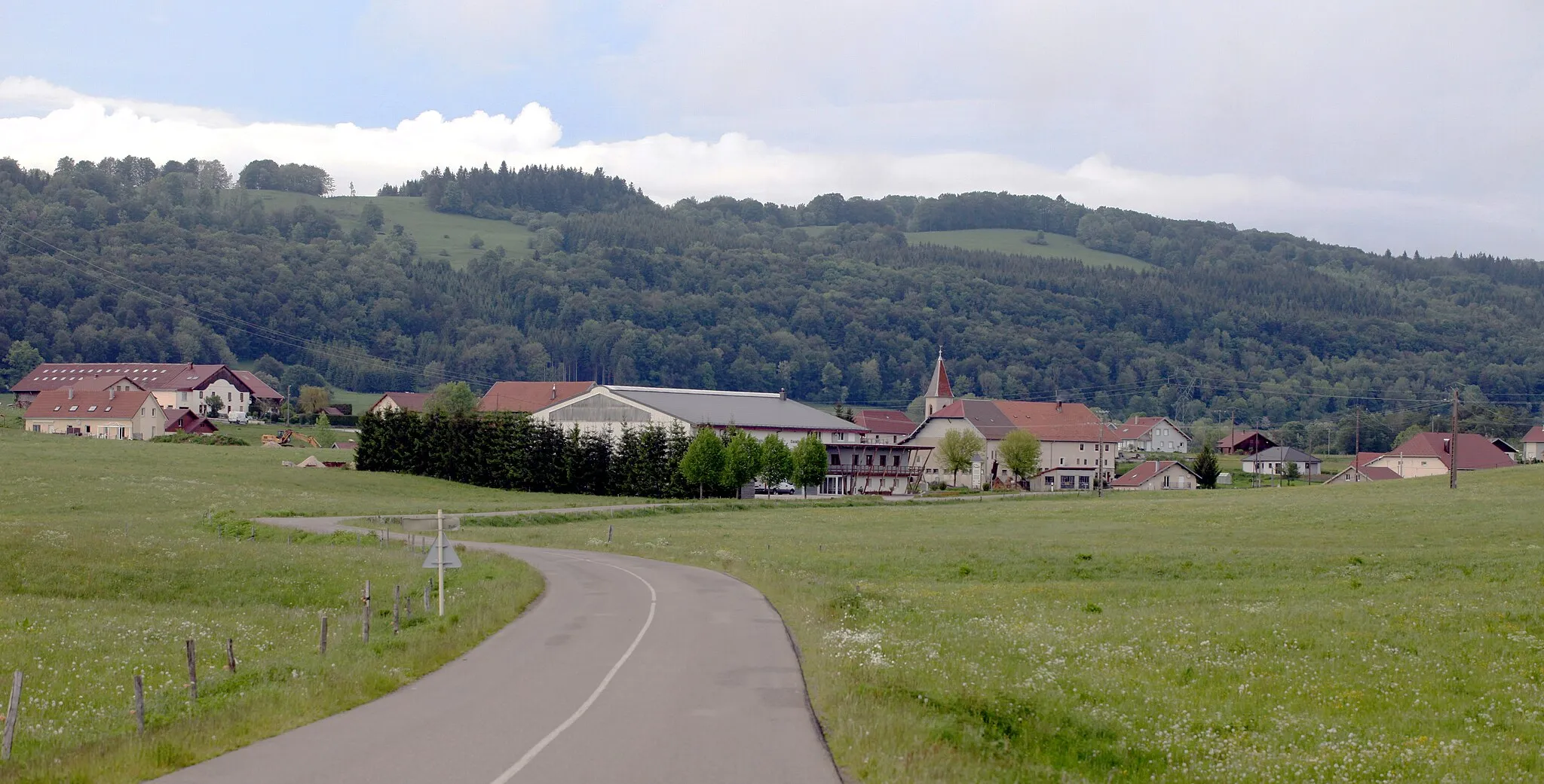 Photo showing: Vue de Bugny (Doubs).