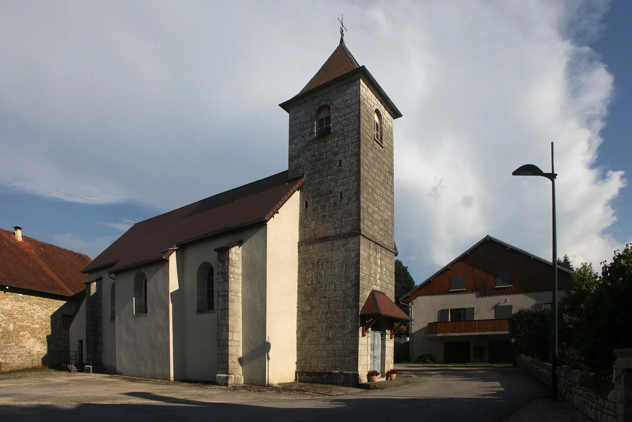 Photo showing: Église de Charbonnières-les-Sapins (Doubs).