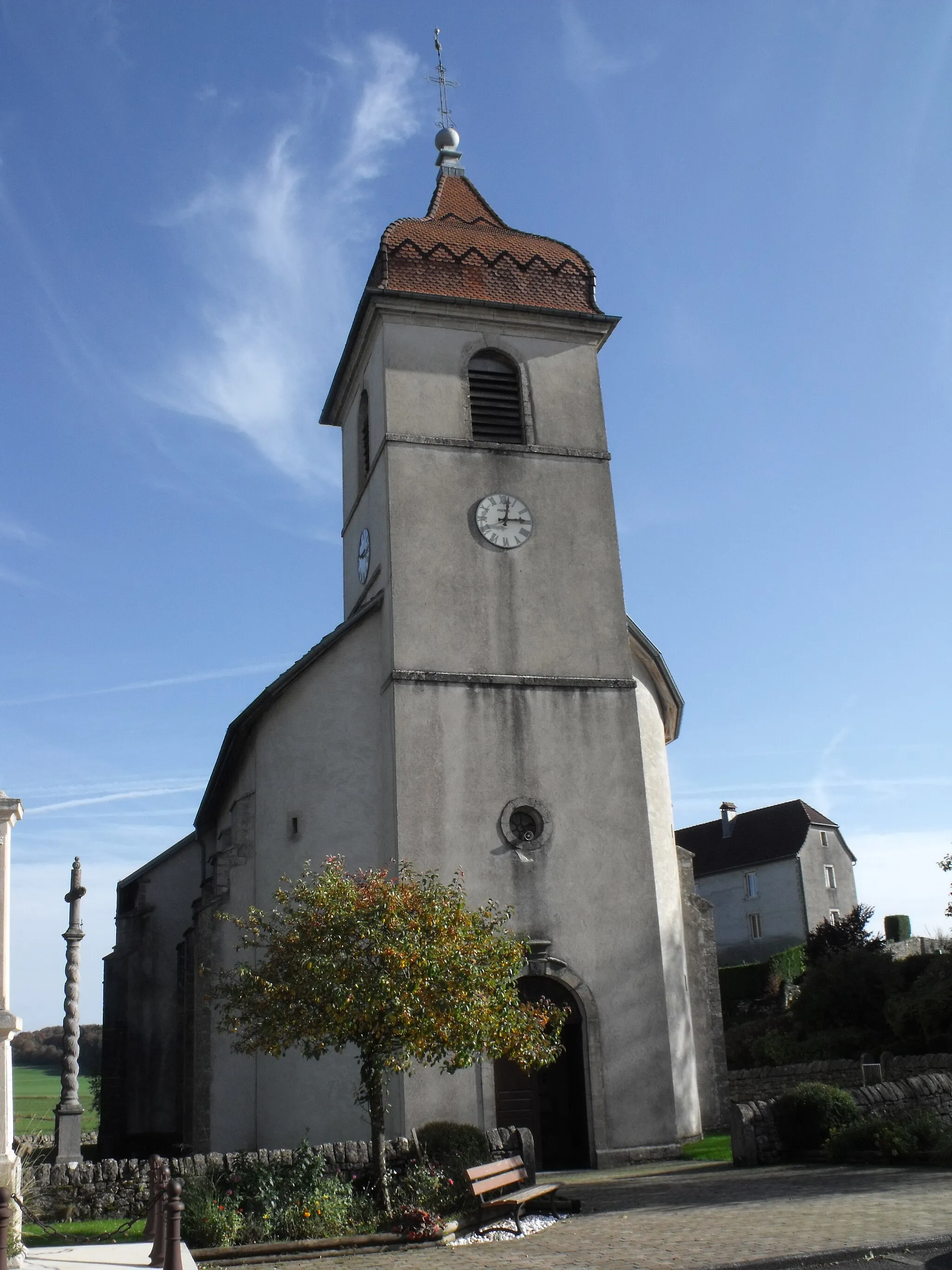 Photo showing: Eglise de Chamesol (Doubs, France)