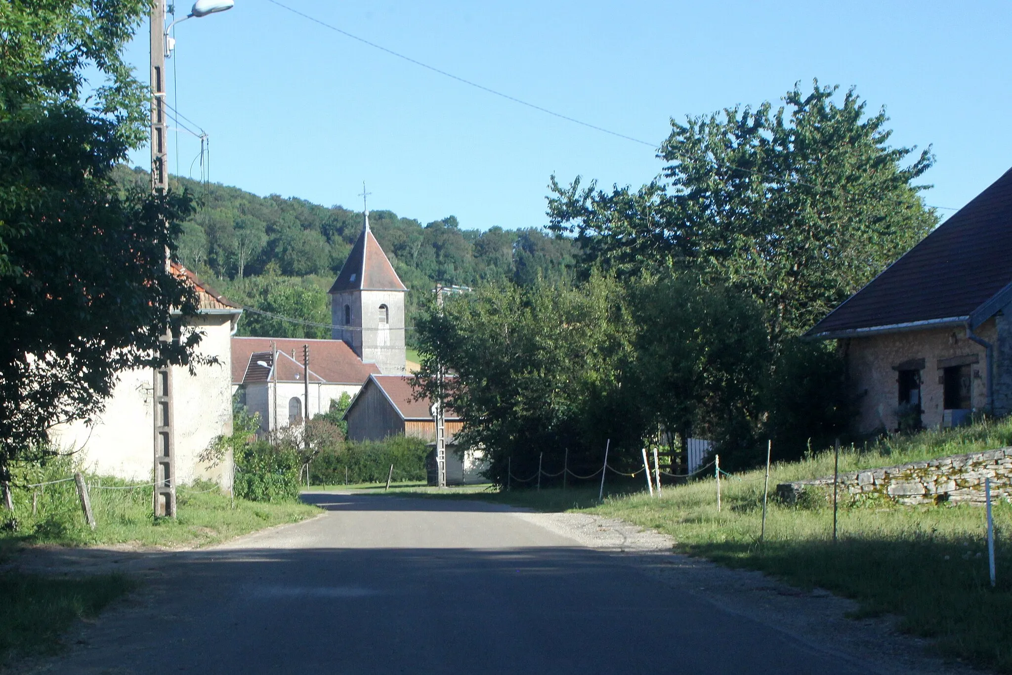 Photo showing: Vue de Chaux-les-Passavant (Doubs).