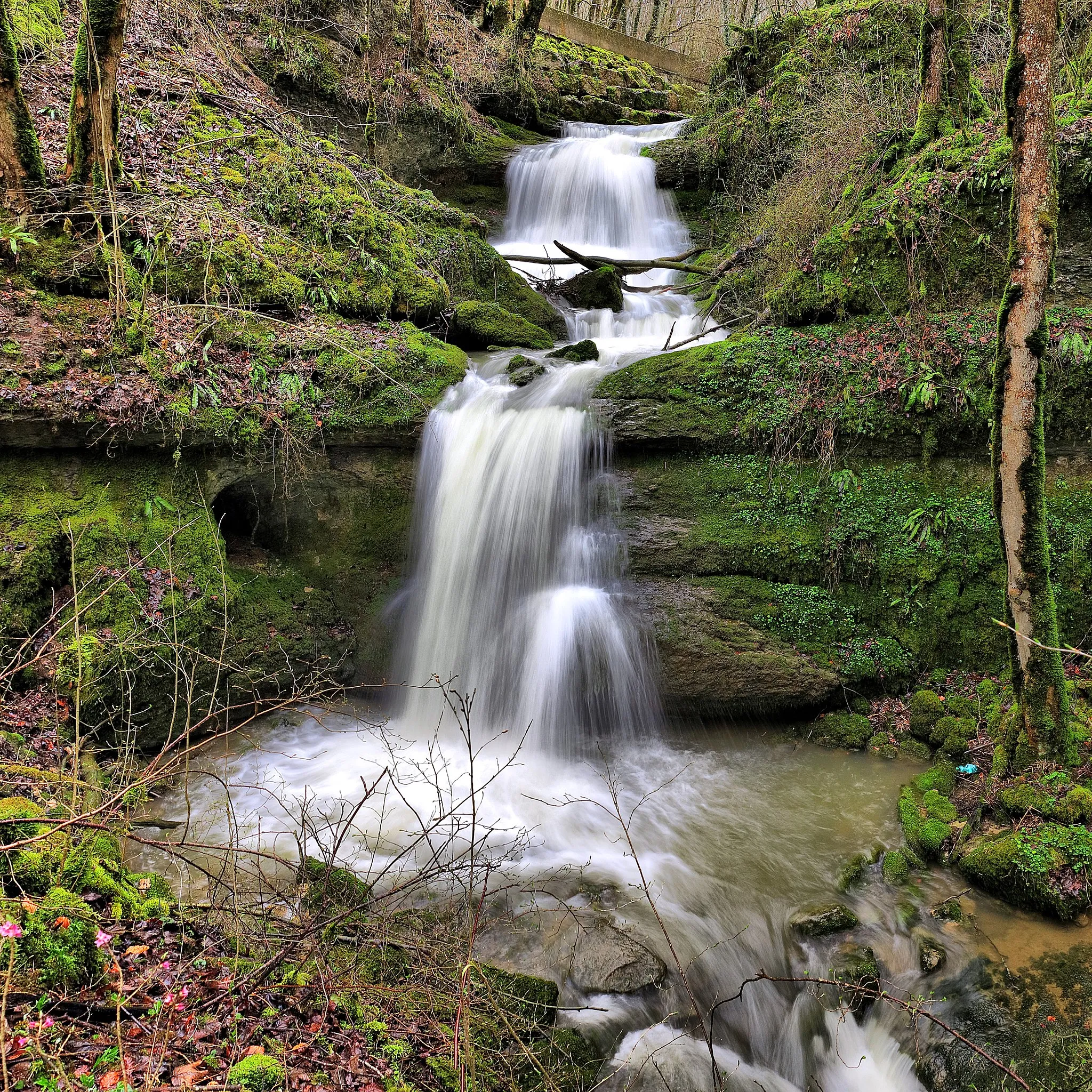 Photo showing: Cascade amont de Raffenot