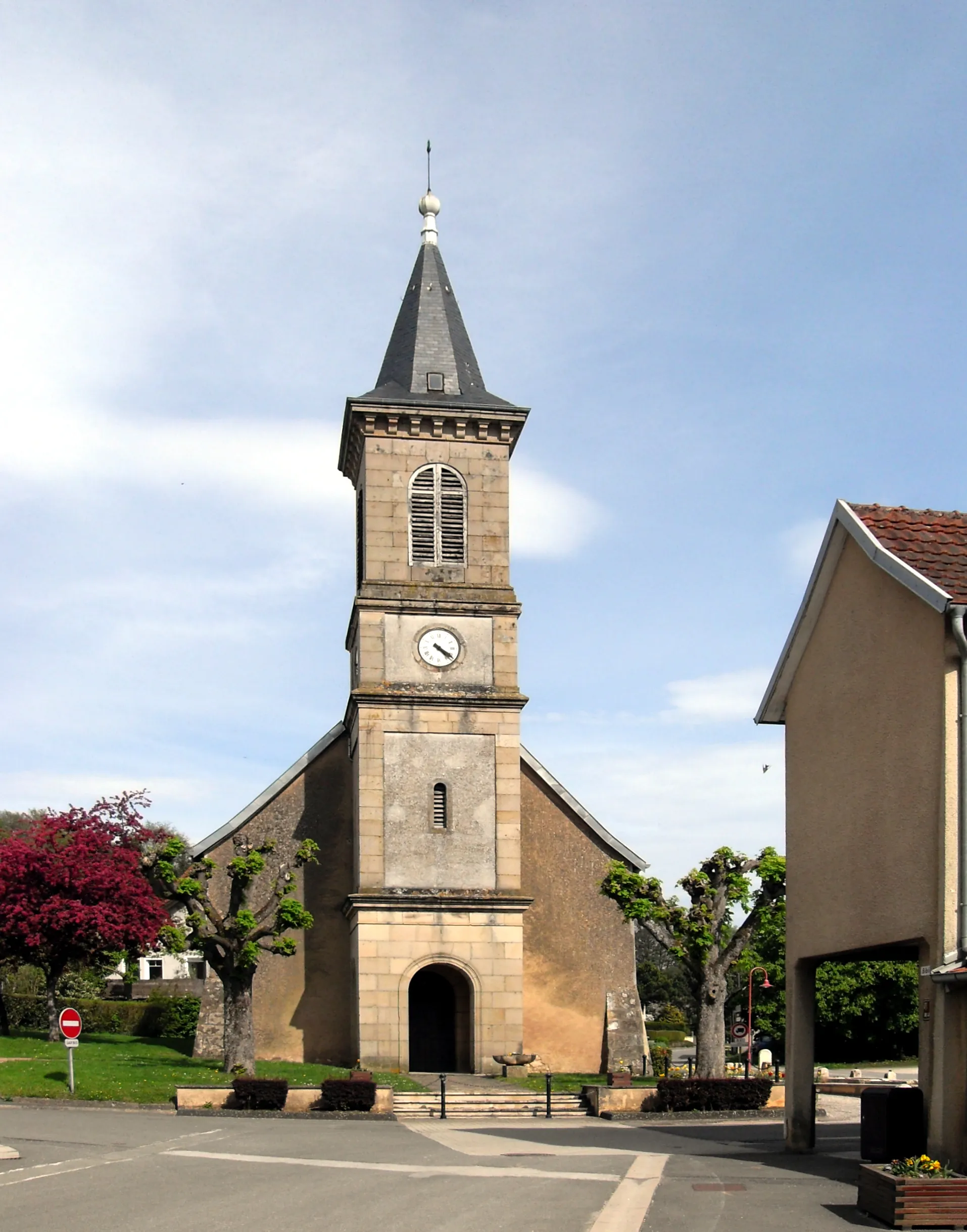 Photo showing: Le temple protestant à Dambenois