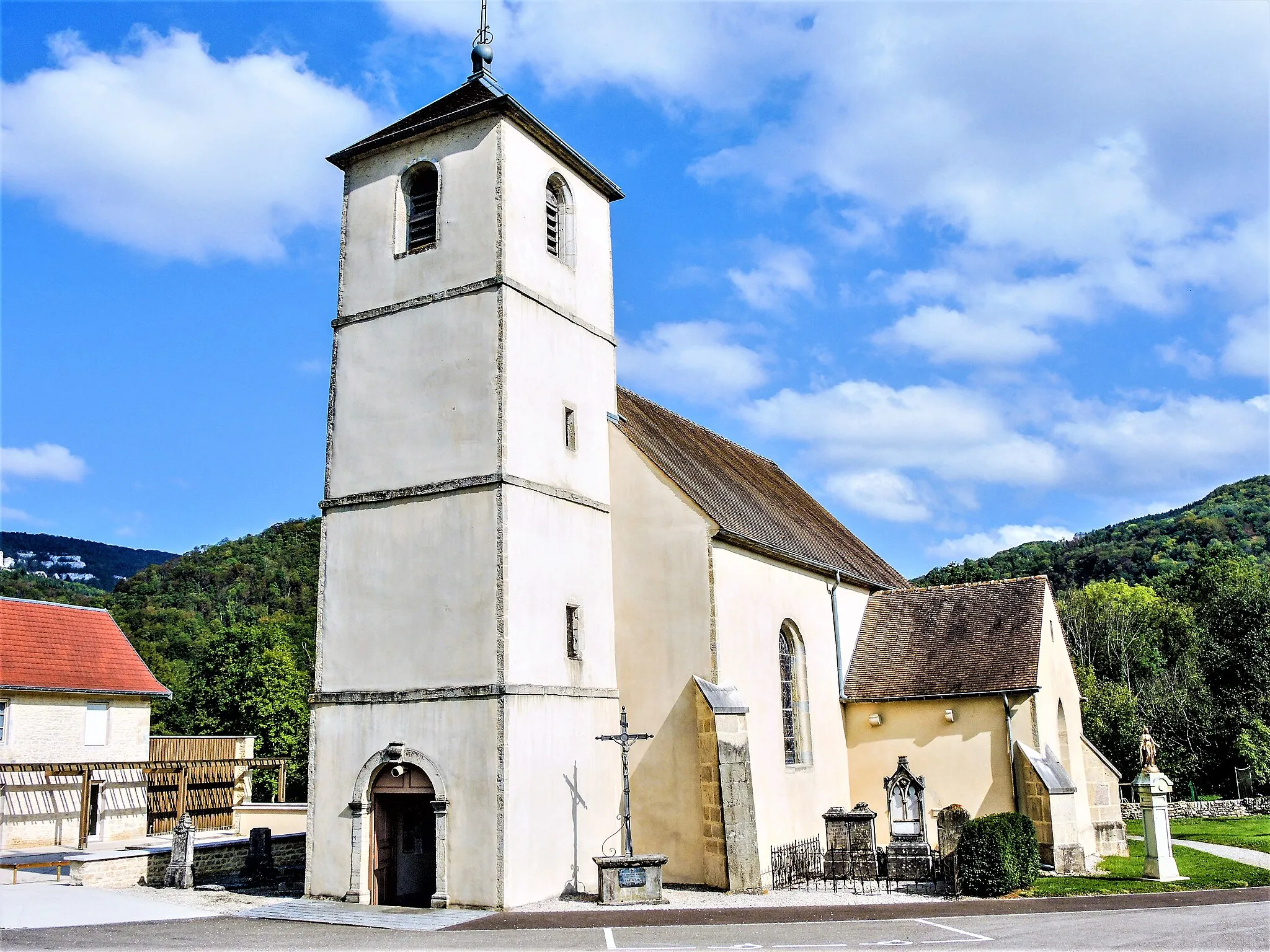 Photo showing: Eglise de Dampjoux