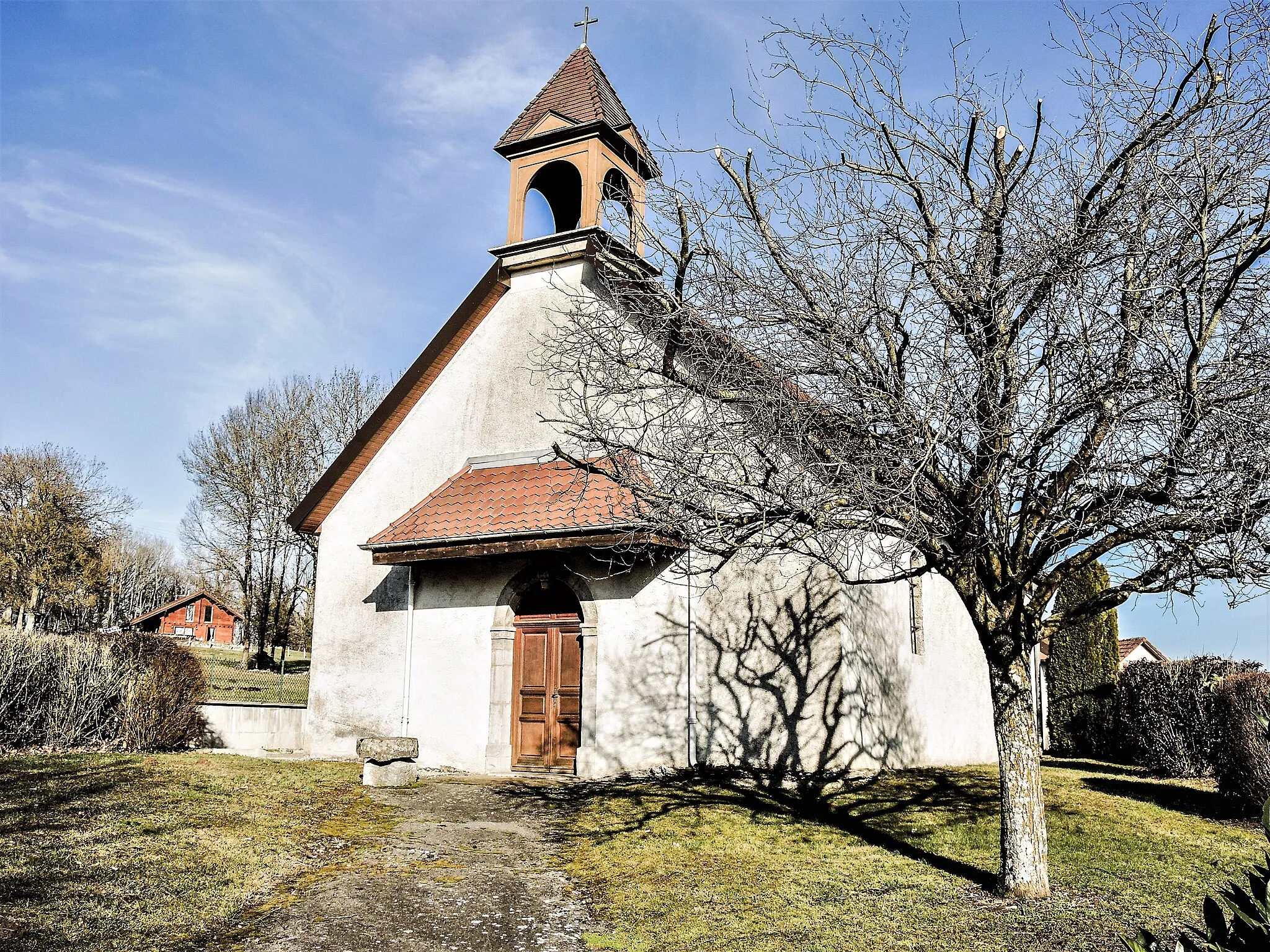 Photo showing: Chapelle Saint-Ermenfroi à Santoche. Pays de Clerval. Doubs