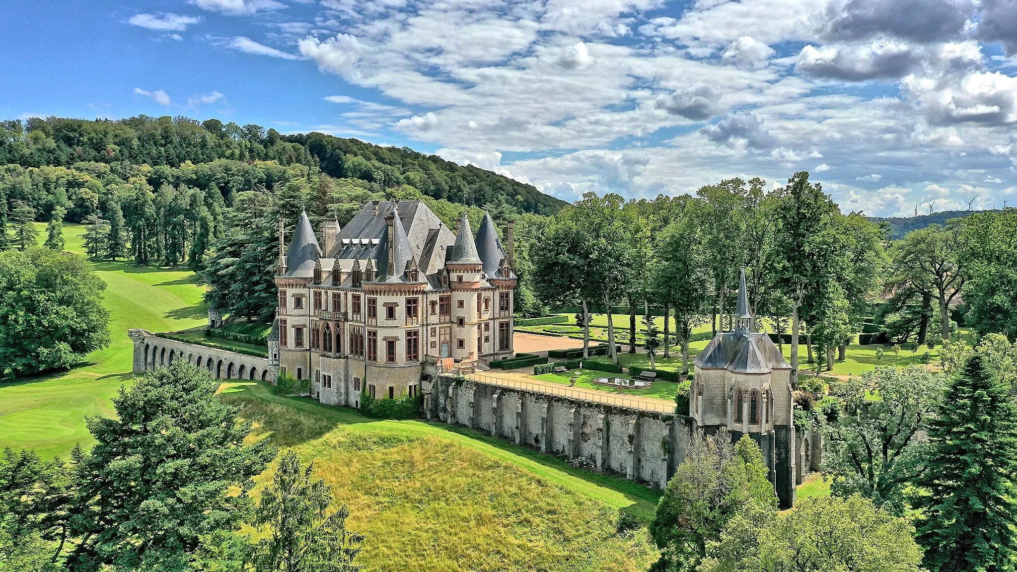 Photo showing: La chapelle du château de Bournel