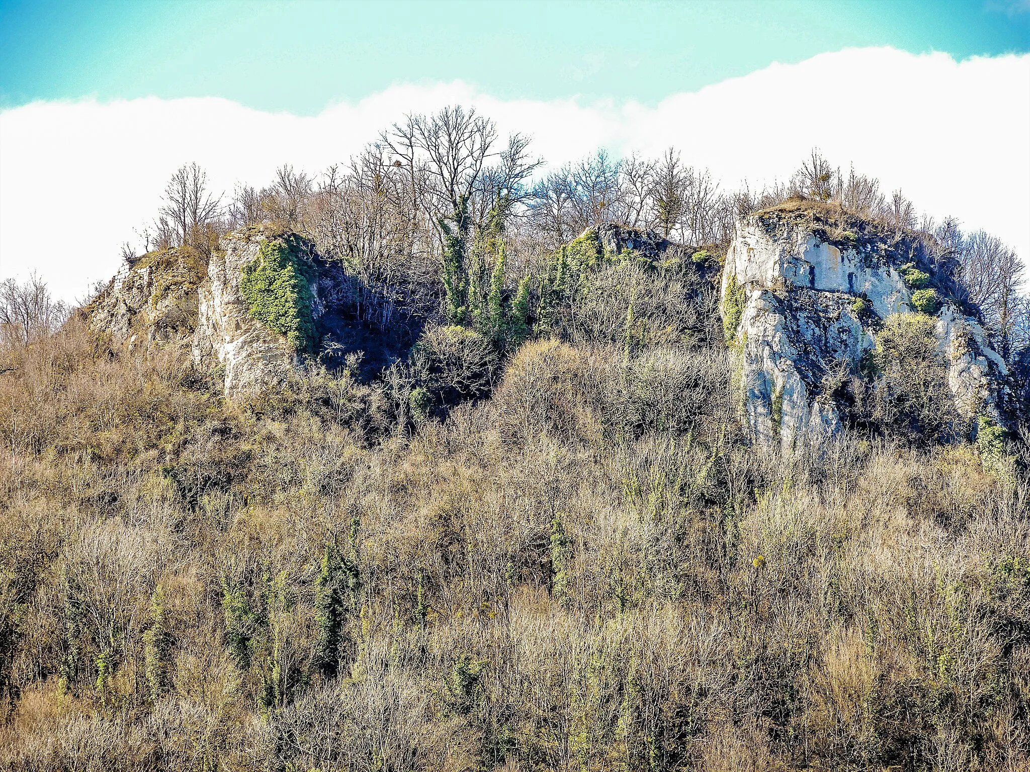 Photo showing: Ruines du château d'Arguel