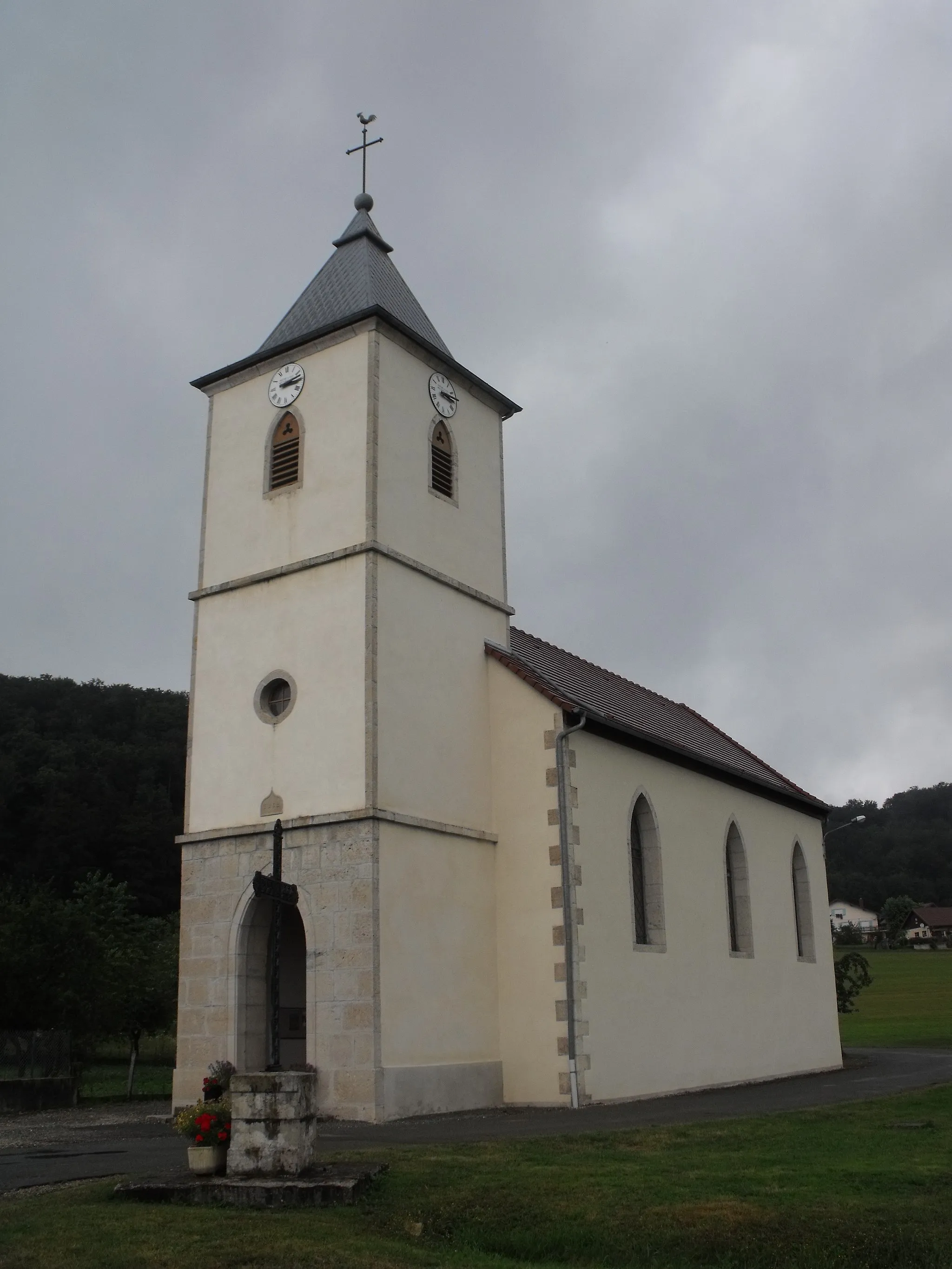 Photo showing: Eglise de Froidevaux, Doubs, France